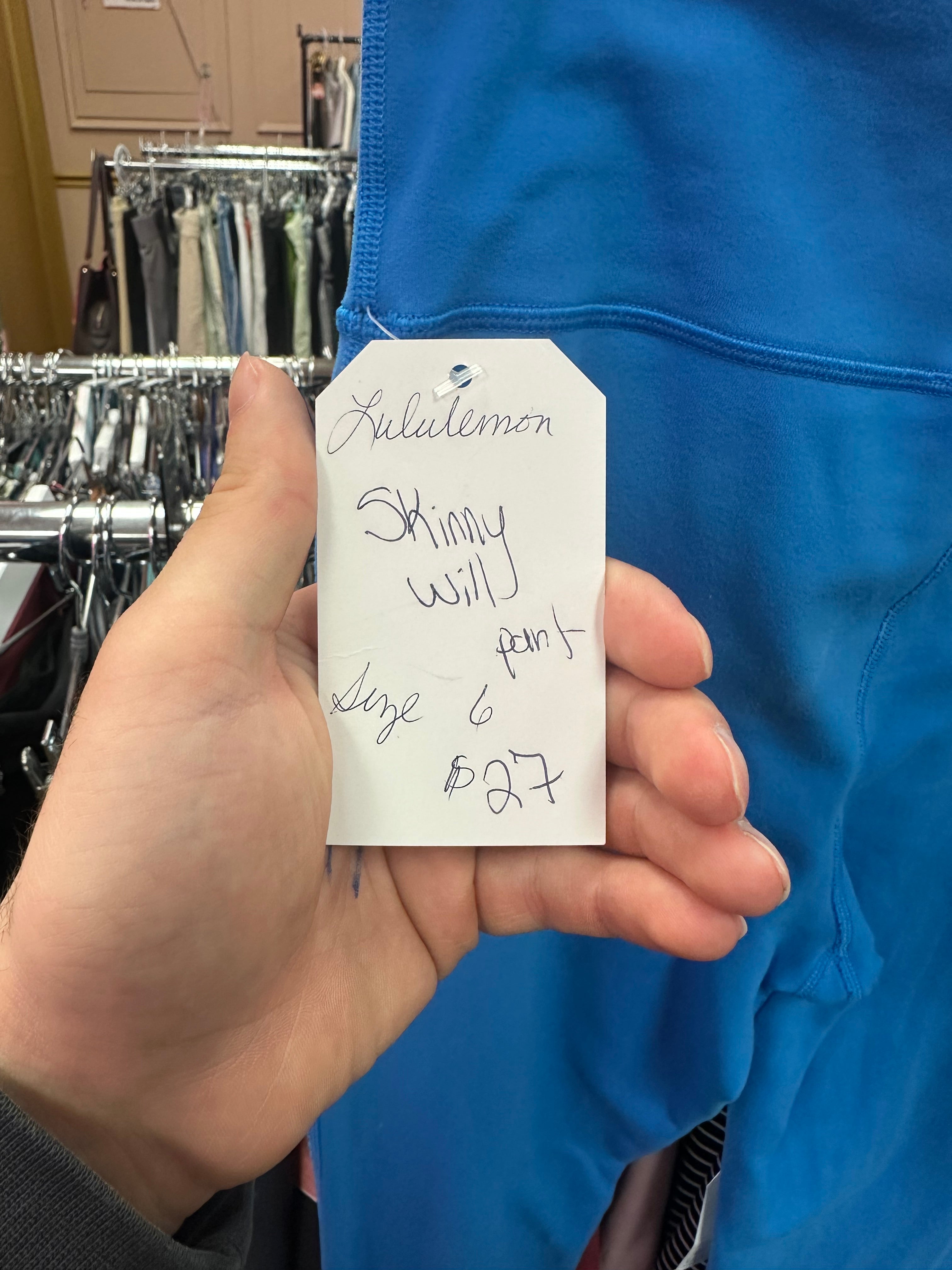 Lululemon Skinny Will Pant Size 6 “31