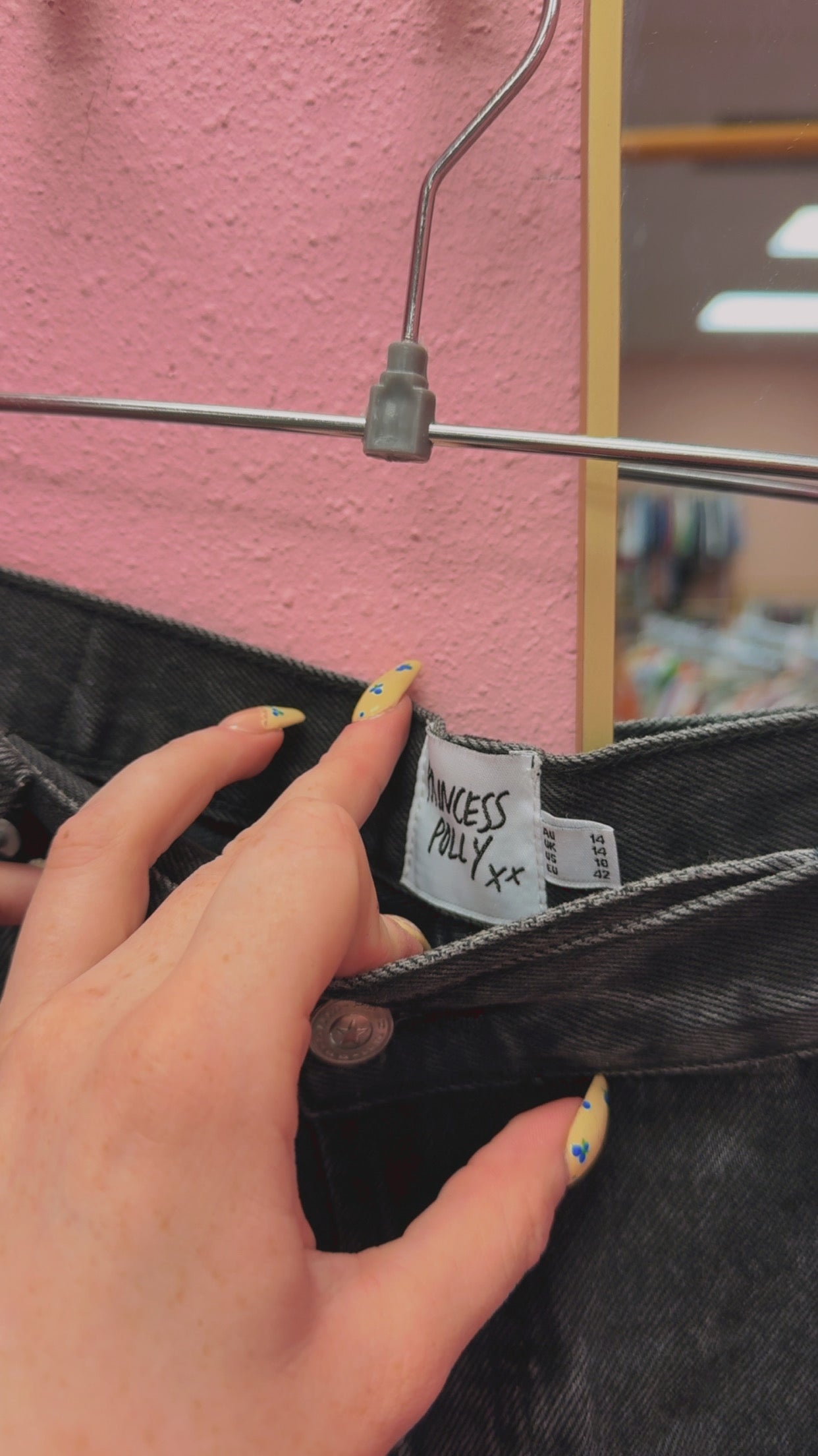Princess Polly Crossover Waist Shorts Size 10