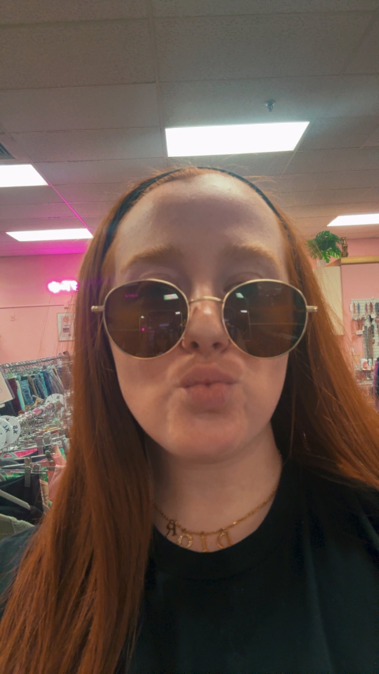 $8 SUNNIES- Brown & Gold Circles