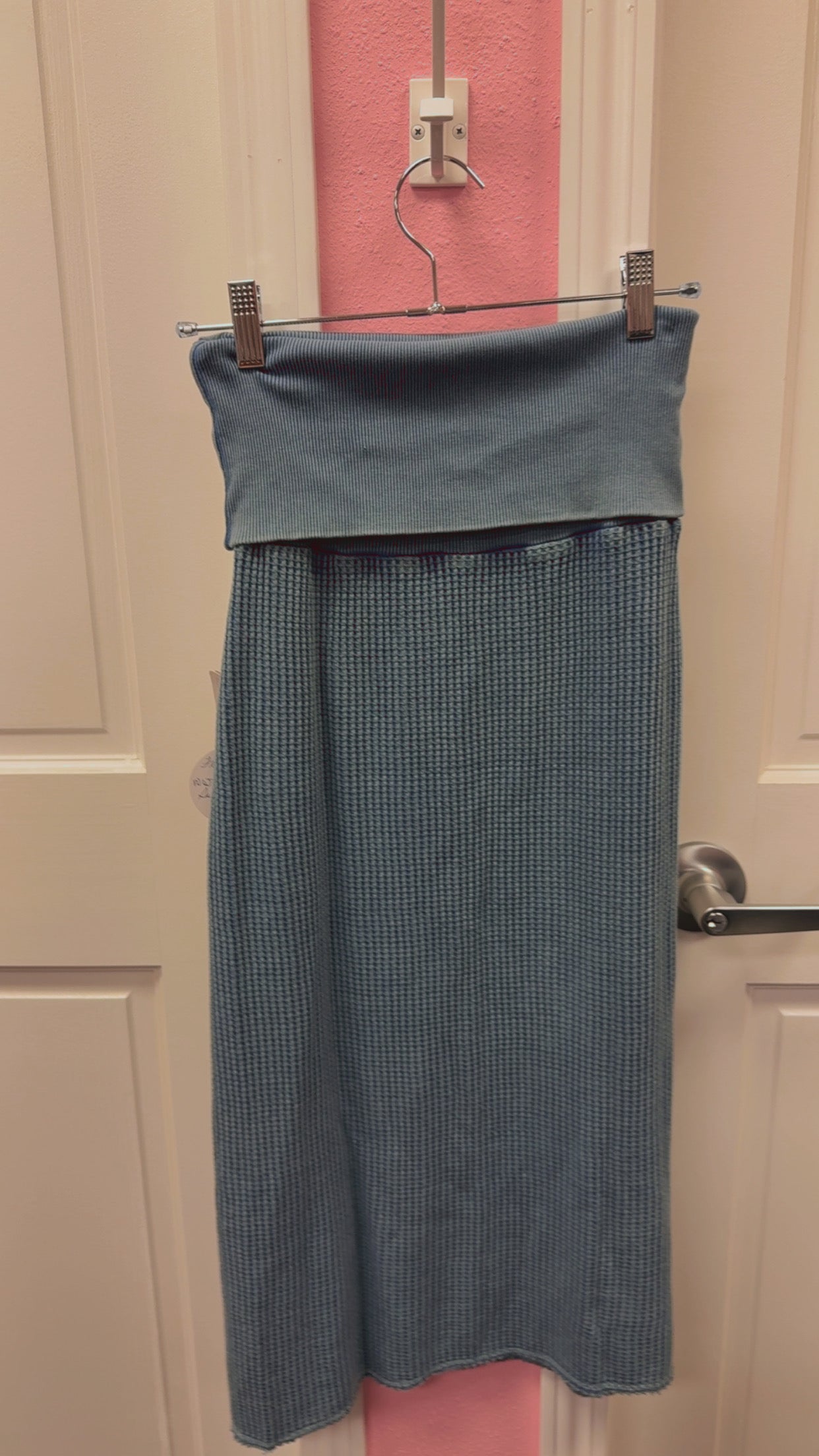 Free People NWT Midi Waffle Skirt Size Medium