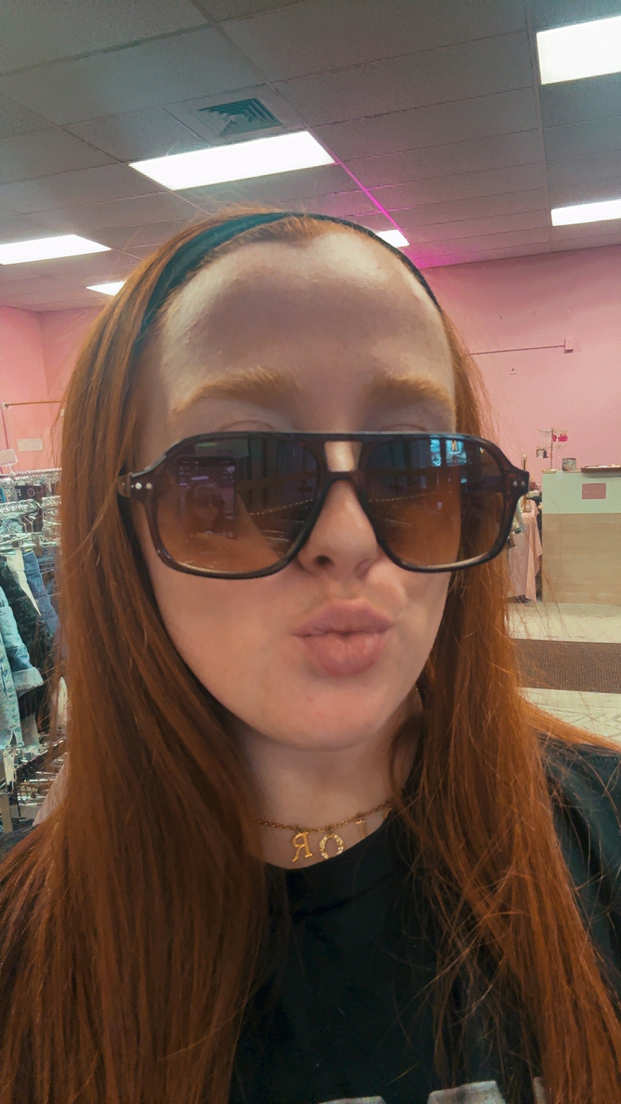 $8 SUNNIES- Brown Acetate Aviator