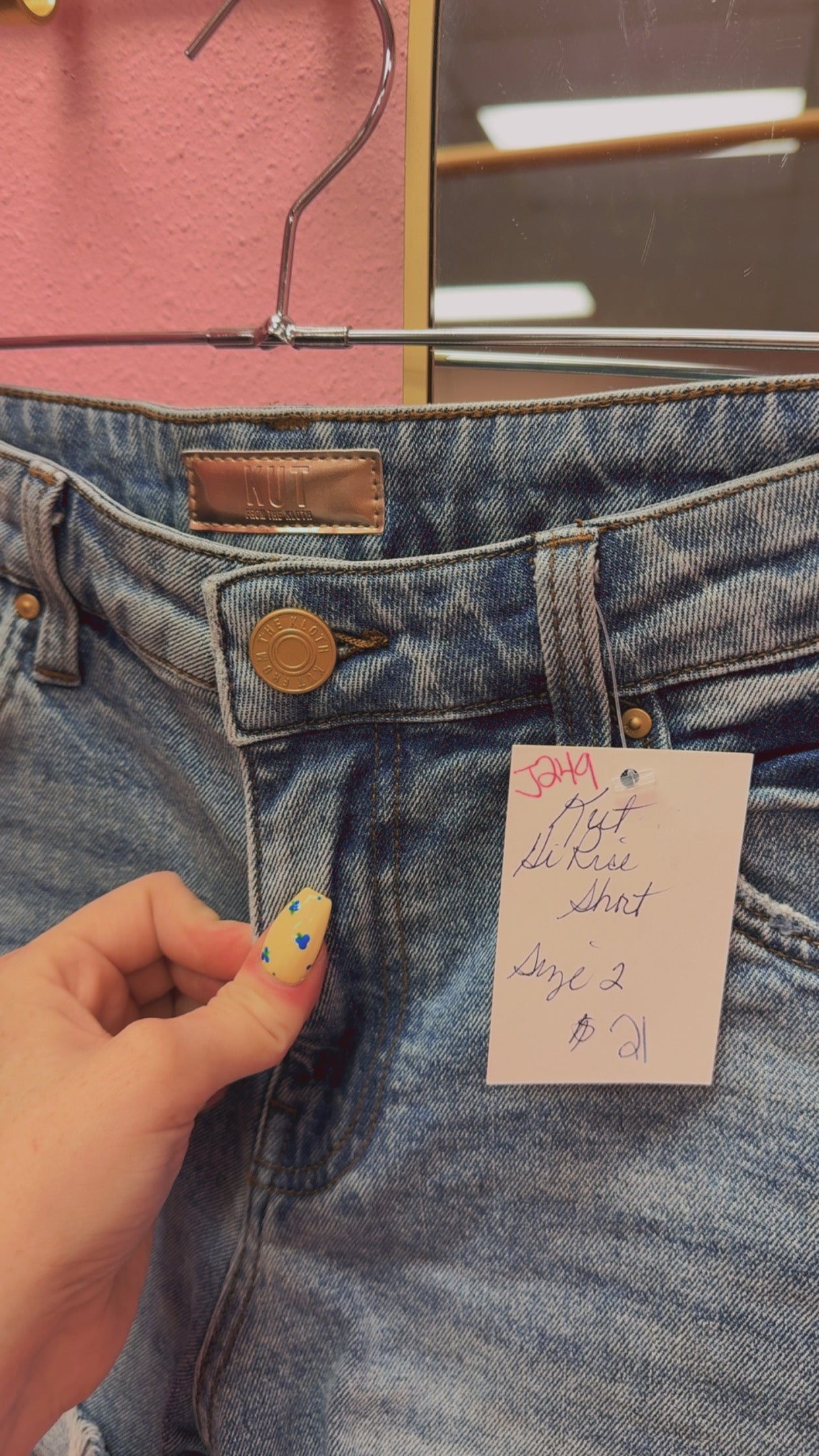 Kut From The Kloth Hi-Rise Shorts Size 2