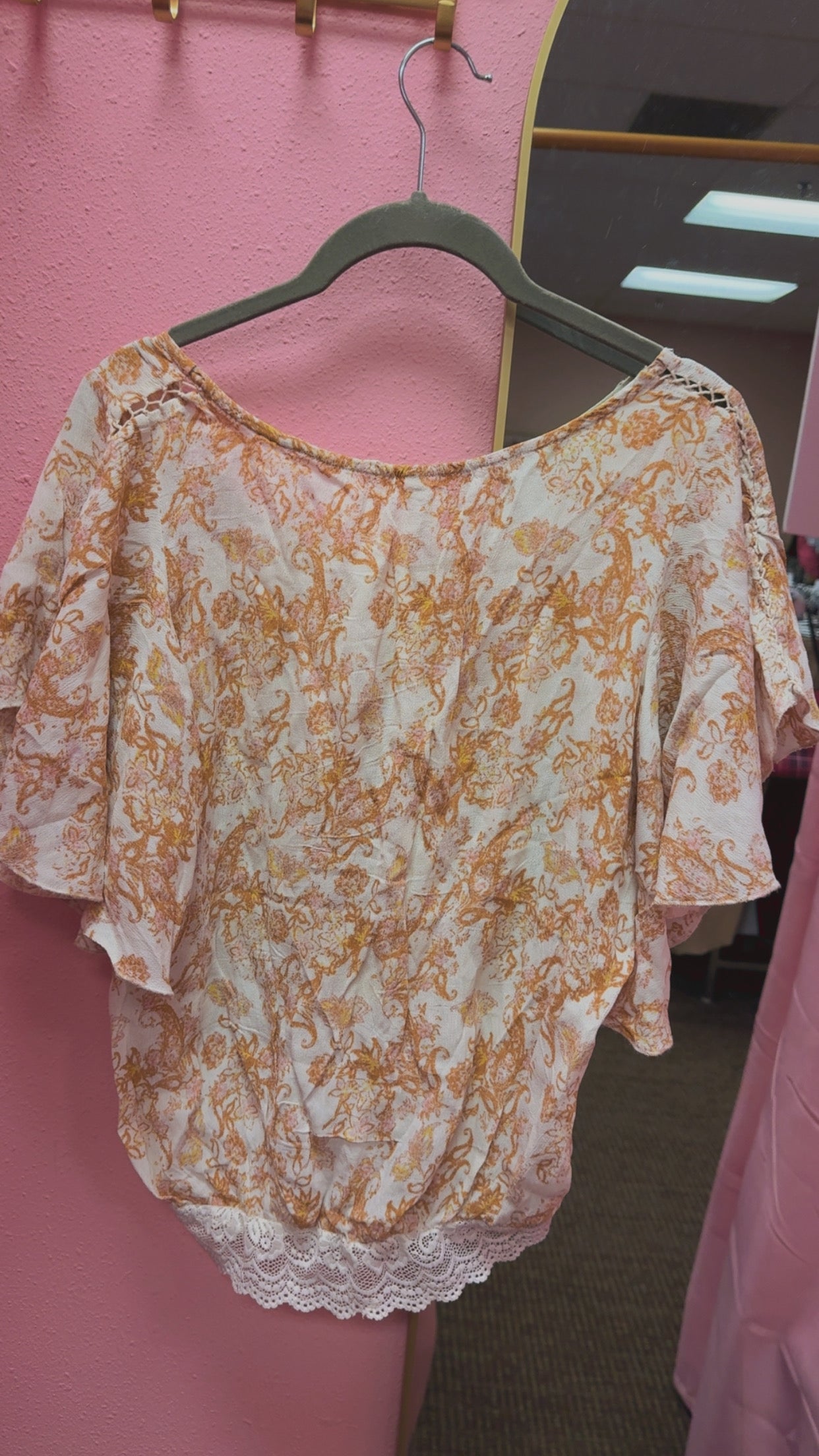 Free People Flowy Top Size XS