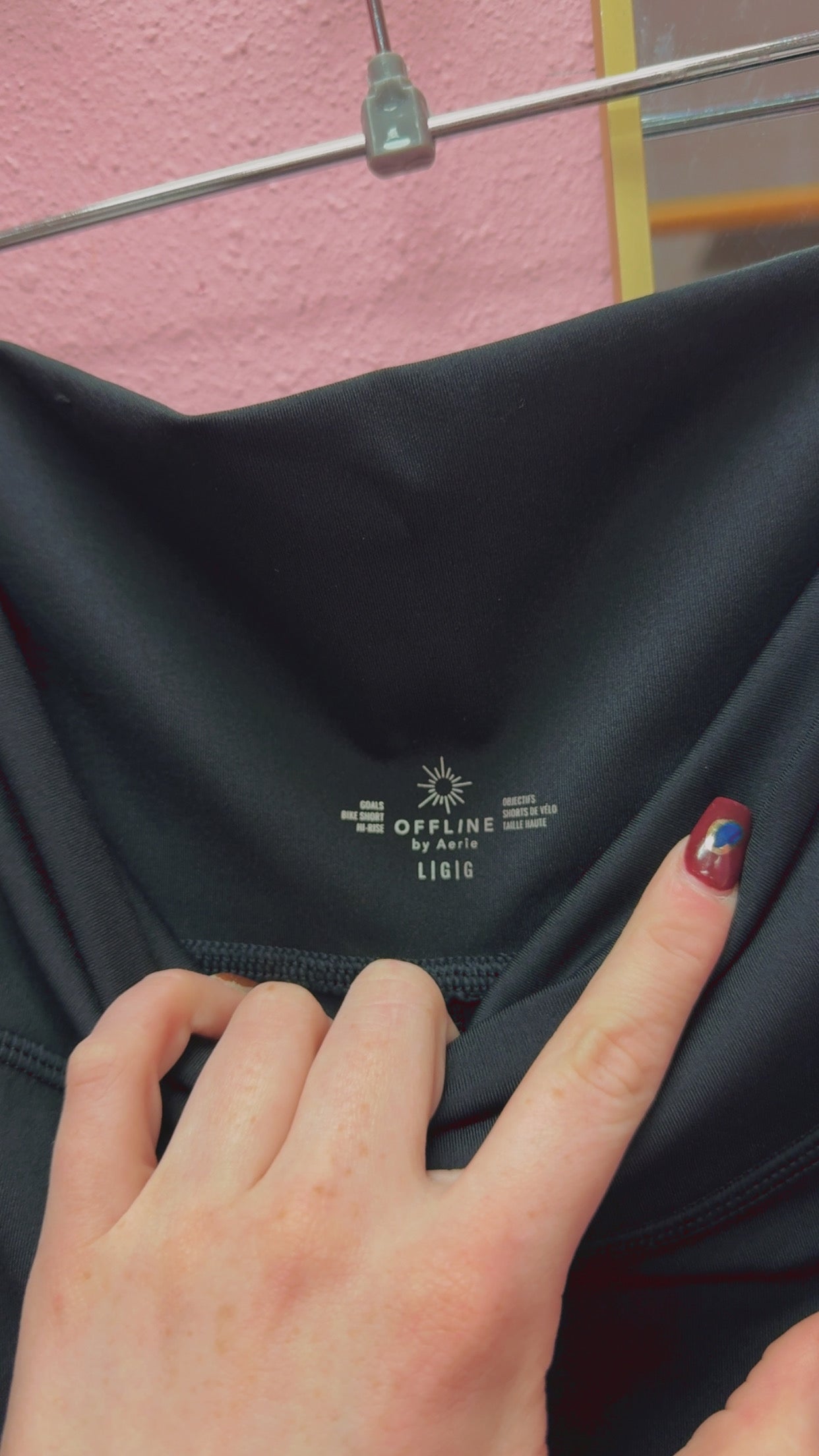 Aerie OFFLINE Bike Shorts Size Large