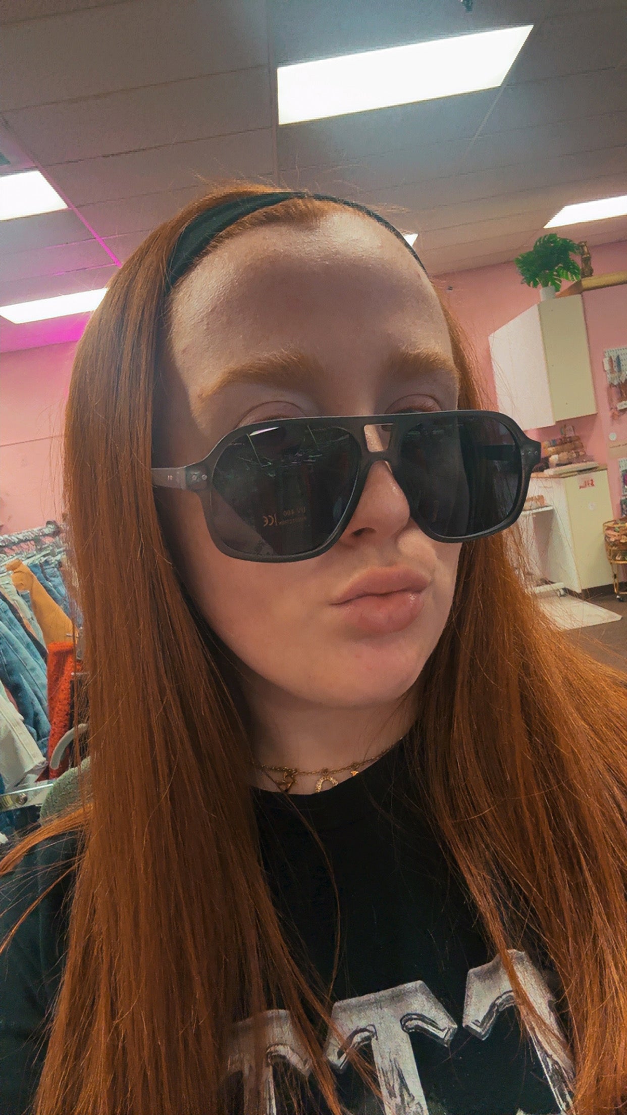 $8 SUNNIES- Gray Acetate Aviator