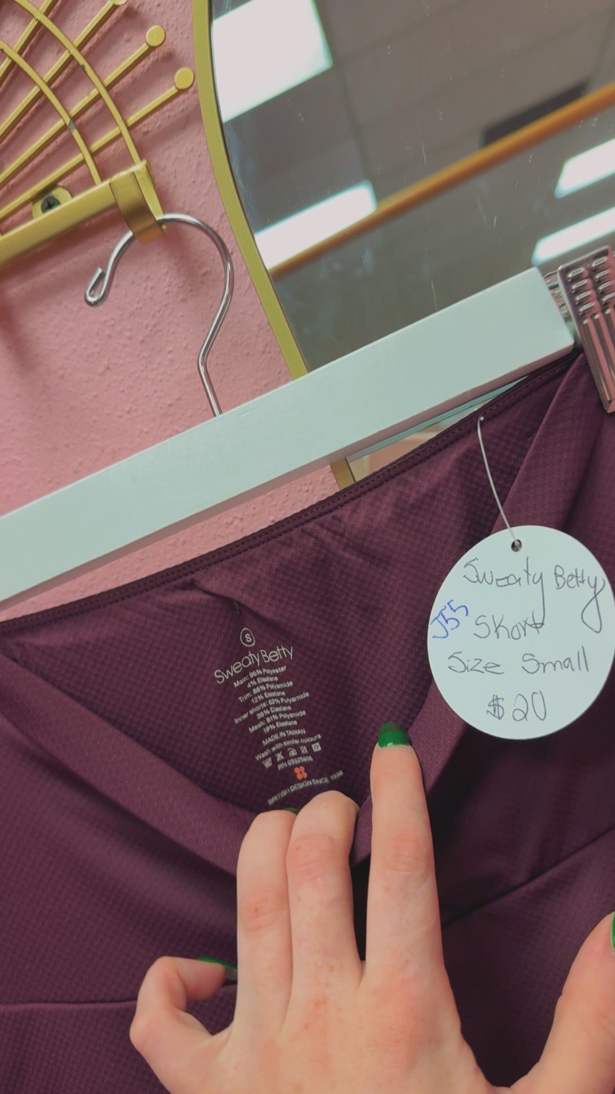 Sweaty Betty Skort Size Small