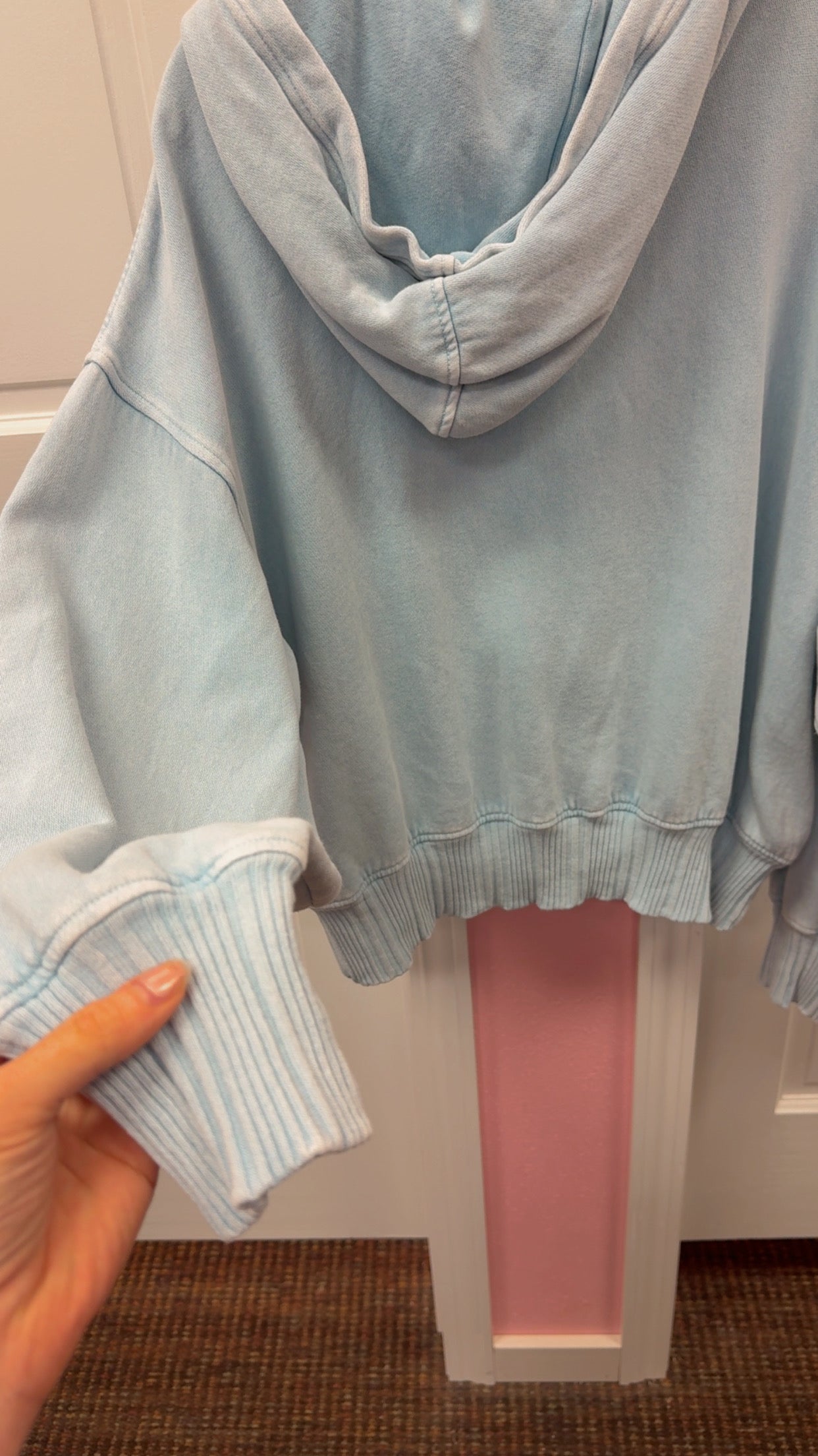 Aerie Acid Wash Hoodie Size Large