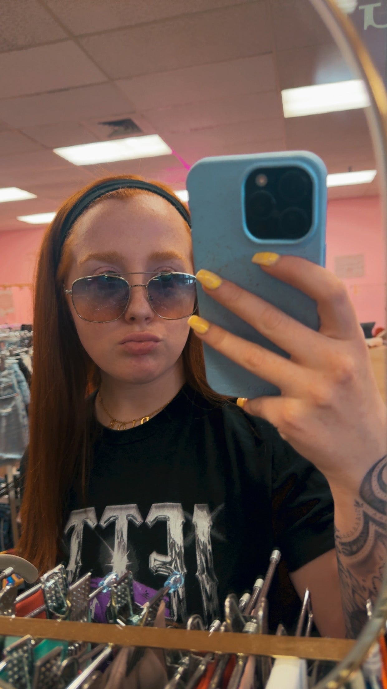 $8 SUNNIES - Purple ombré Aviator