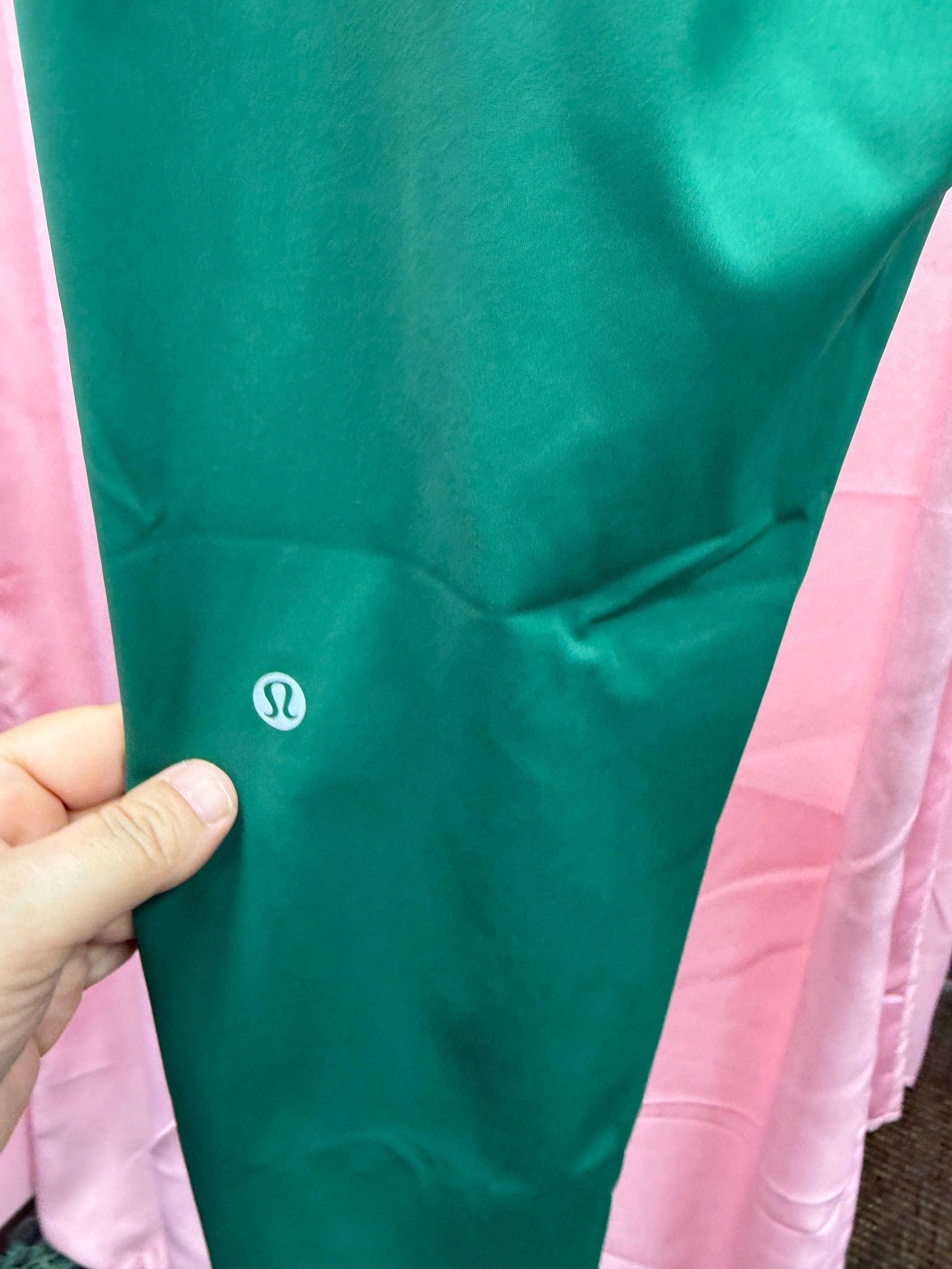 Lululemon Fast And Free High Rise Leggings With Pockets Size 18