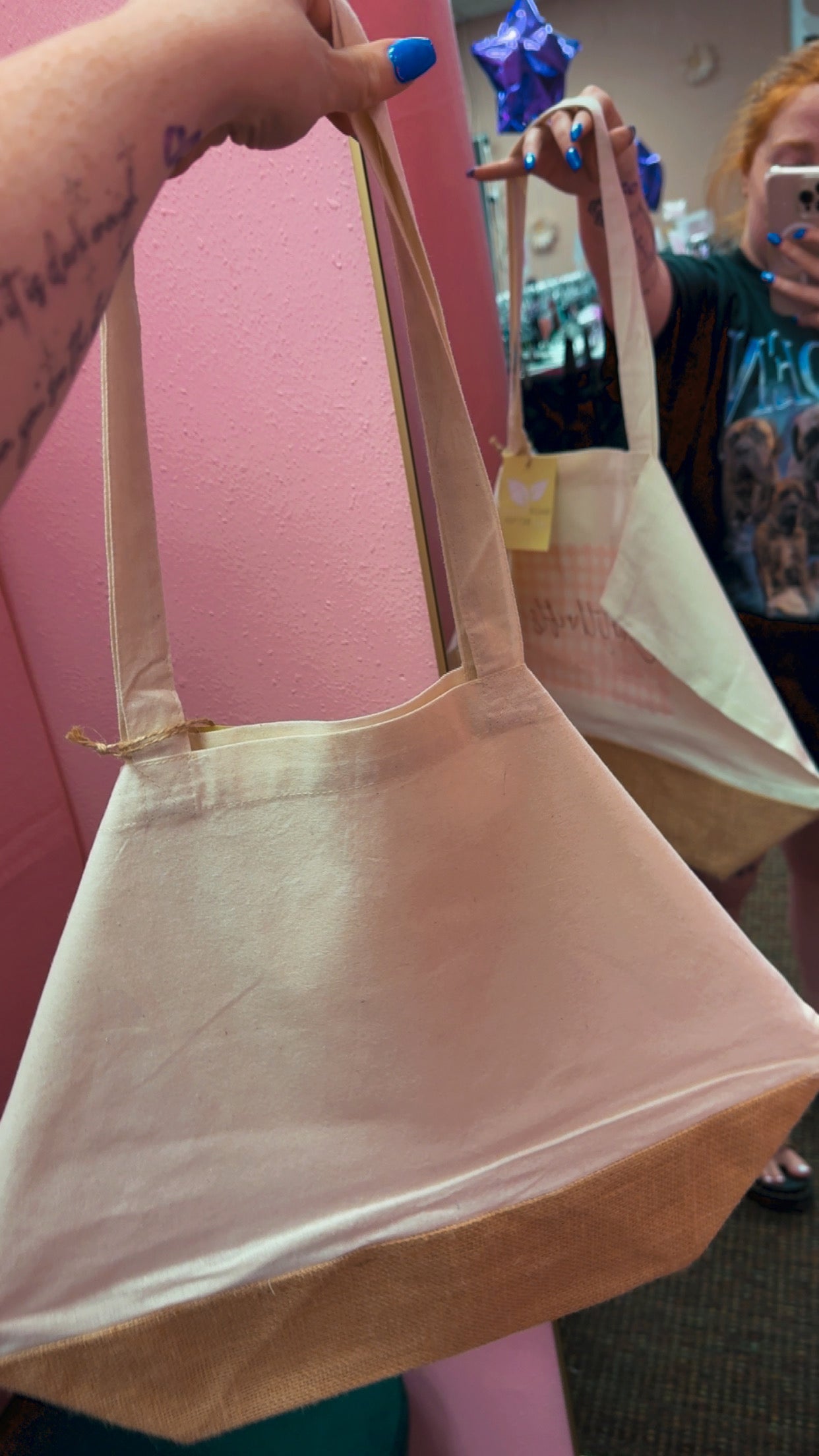 CourtJThrifts Reusable Tote Bags
