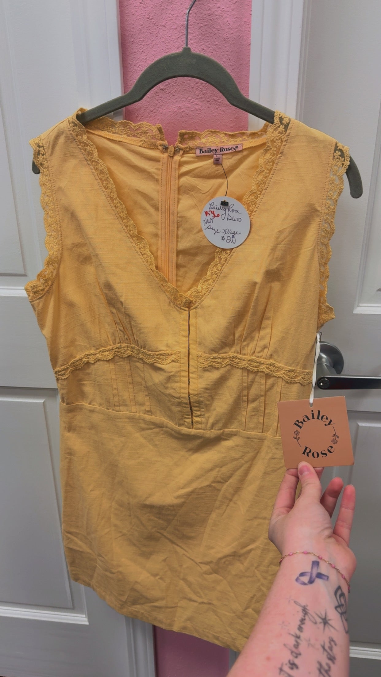 Bailey Rose NWT Dress Size Large Retails $68