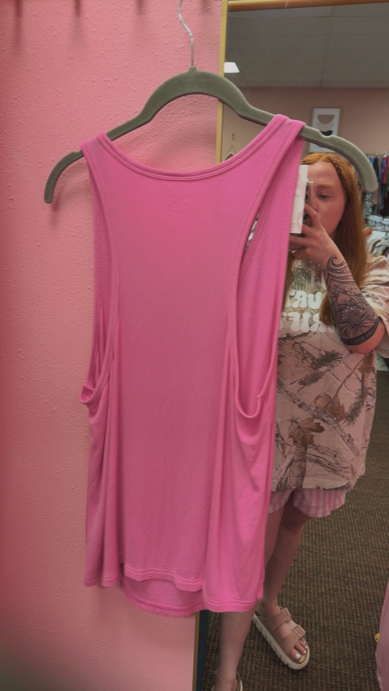Aerie OFFLINE Ribbed Racerback Tank Size Large