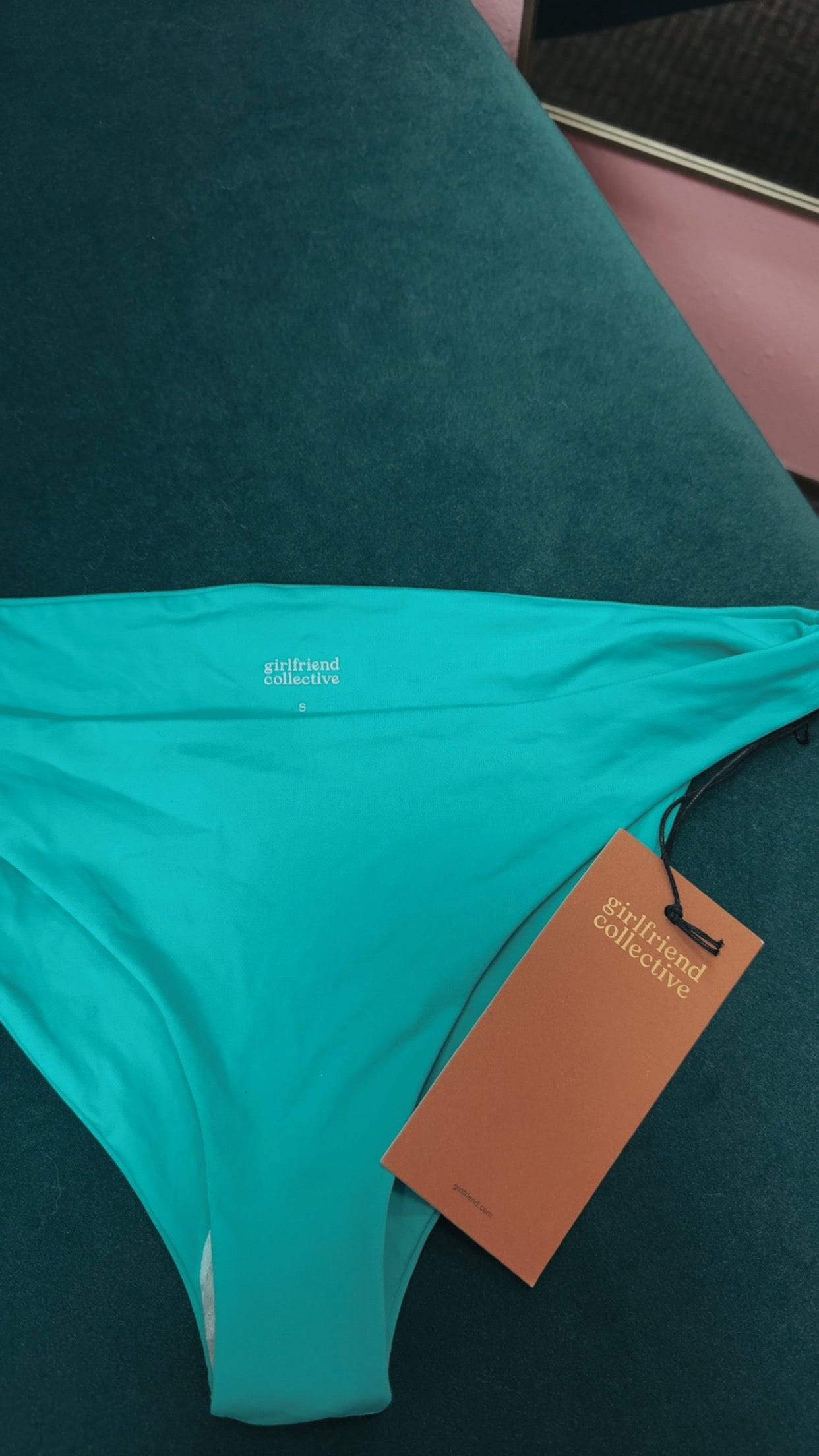 Girlfriend Collective NWT Bikini Bottoms Size Small