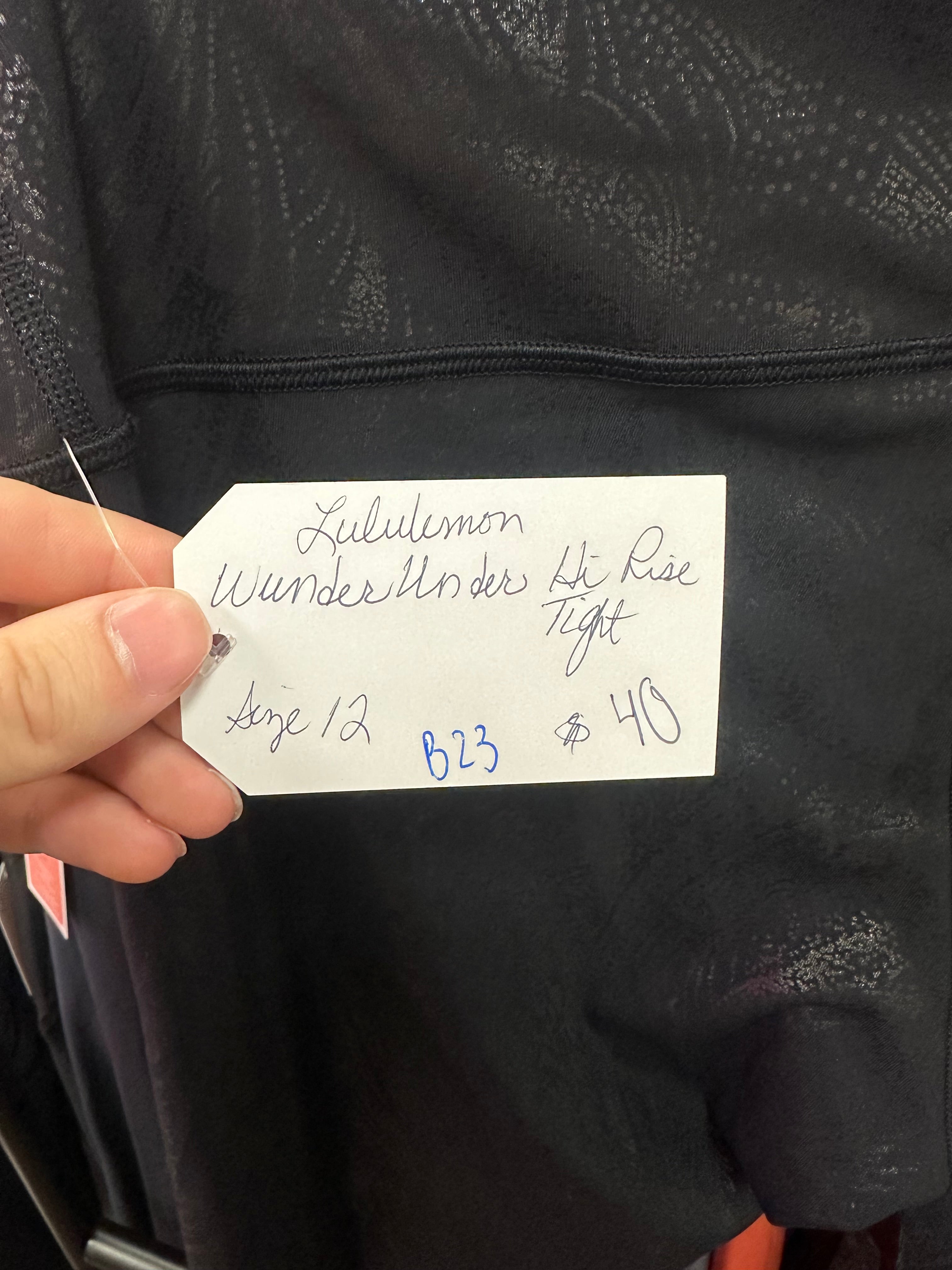 Lululemon Wunder Under Hi-Rise Tight Size 12 “25