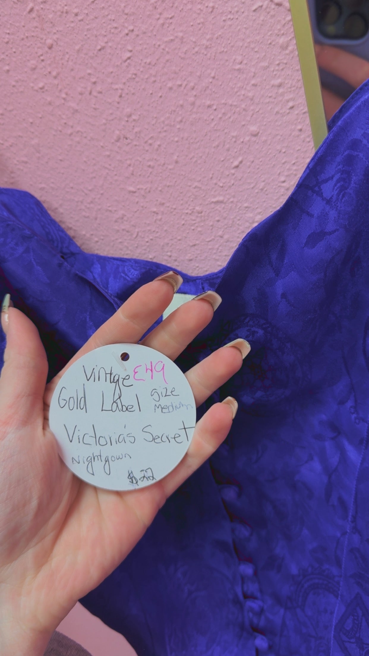GOLD LABEL Victoria’s Secret Nightgown Size Medium