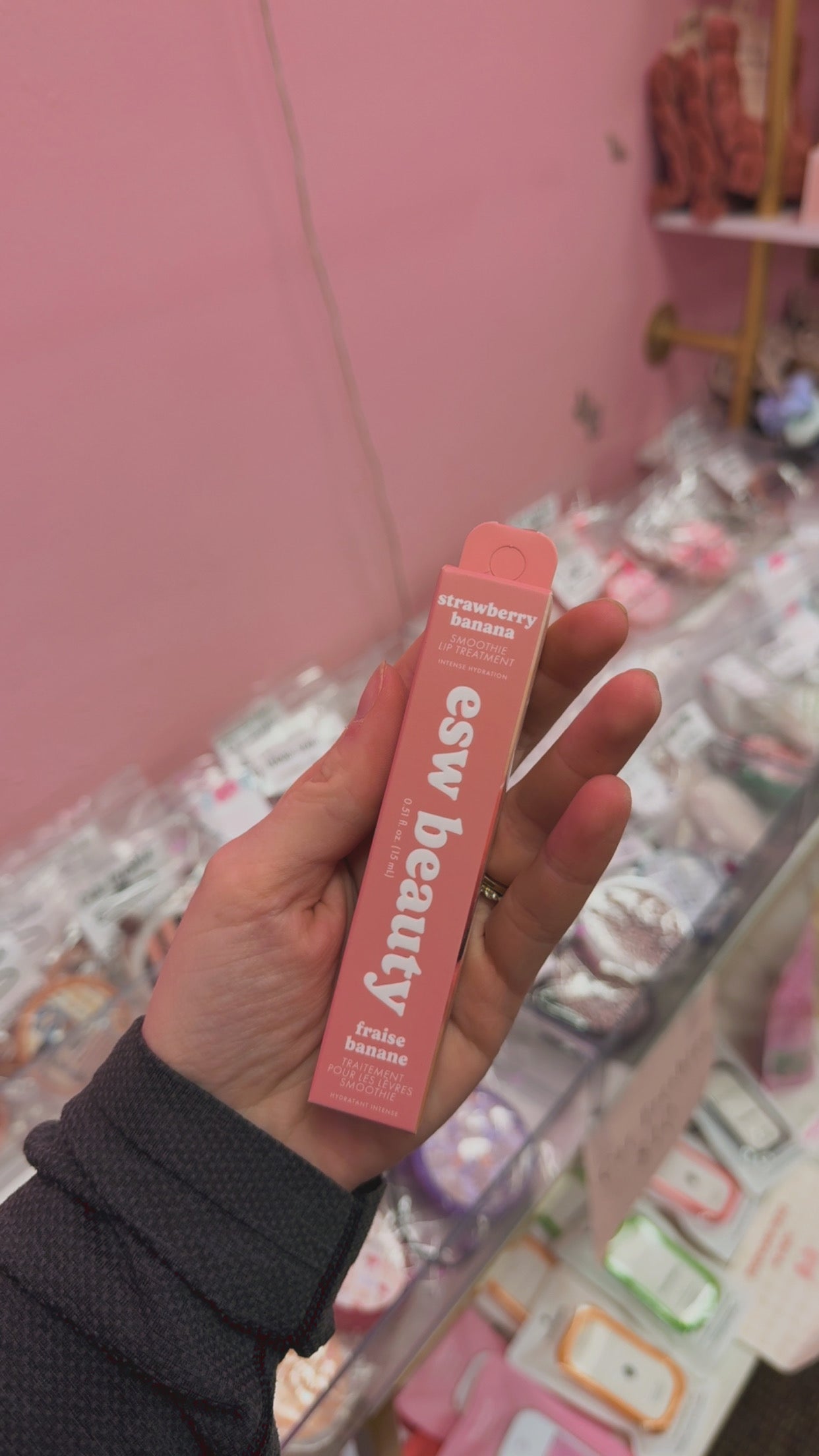 ESW Beauty Lip Treatment- Strawberry Banana Smoothie