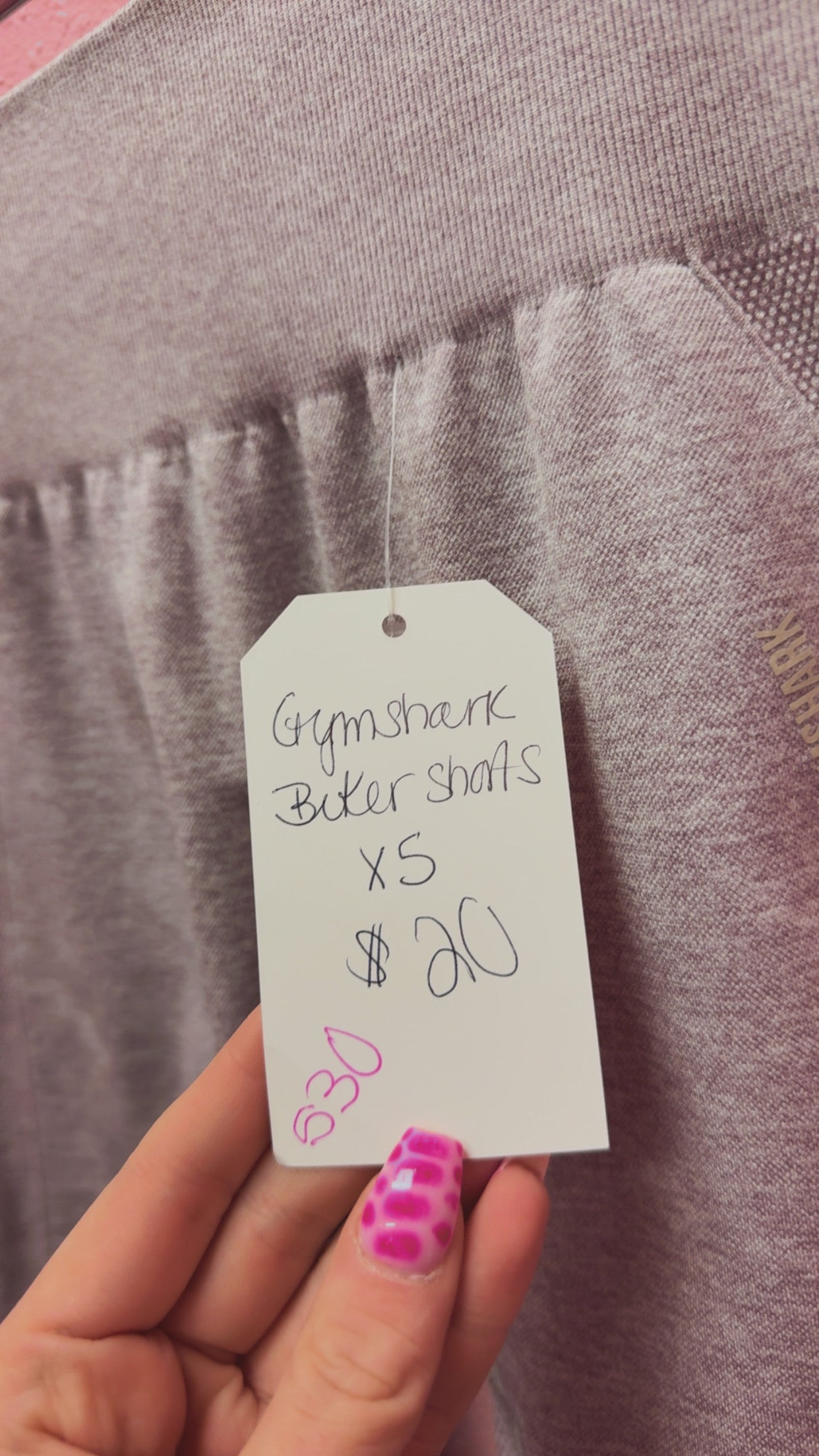 Gymshark Biker Shorts Size XS