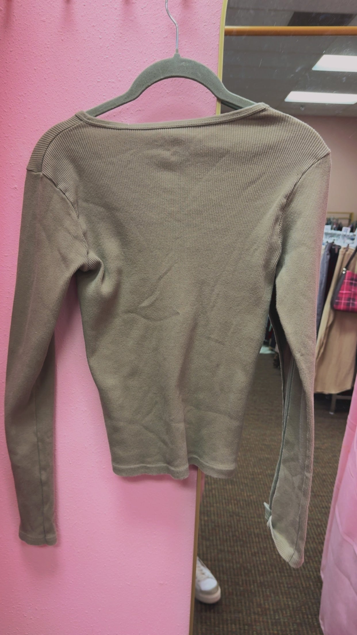 Brandy Melville John Galt Long Sleeve - One Size