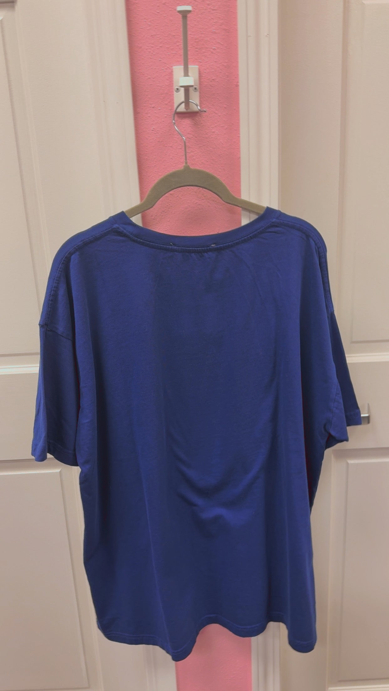 CourtJThrifts Midnight Blue Oversized Tee Size Medium