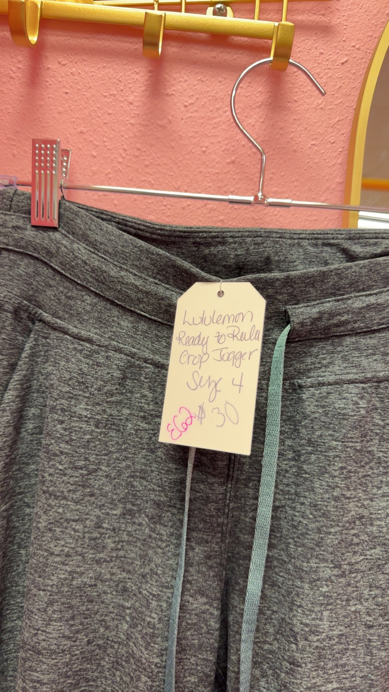 Lululemon Ready To Rulu Crop Joggers Size 4