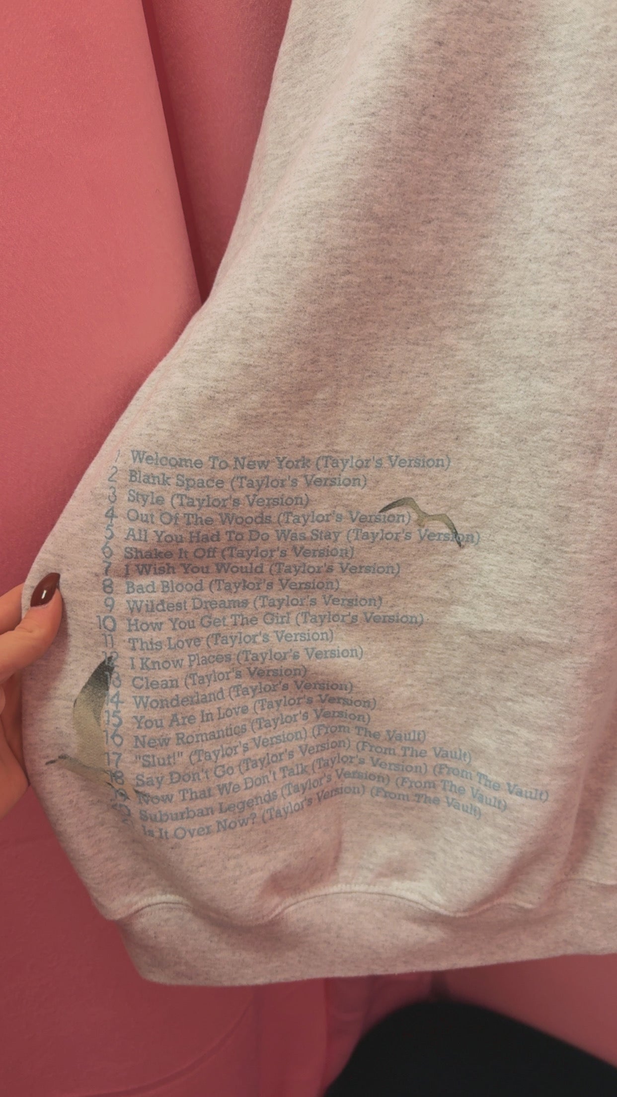 Taylor Swift 1989 LIMITED EDITION Crewneck Size Large