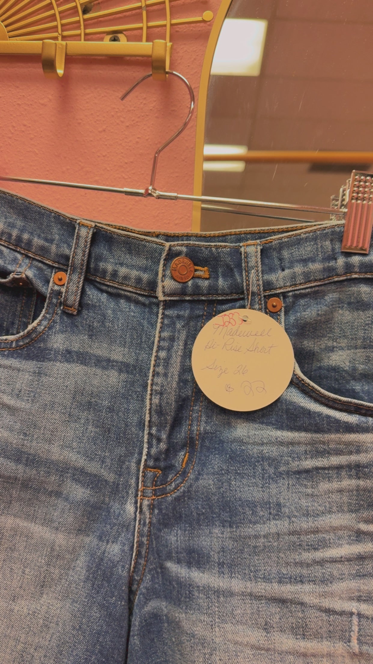 Madewell Hi-Rise Shorts Size 26