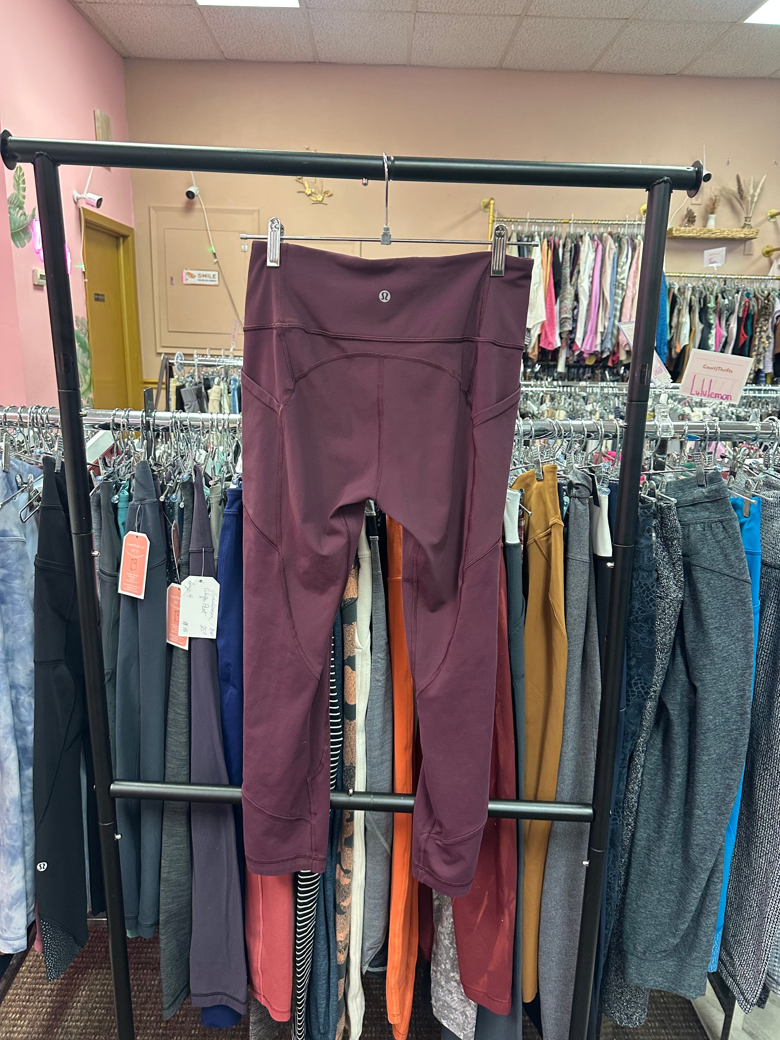 Lululemon All The Right Places Crop “23 Size 8