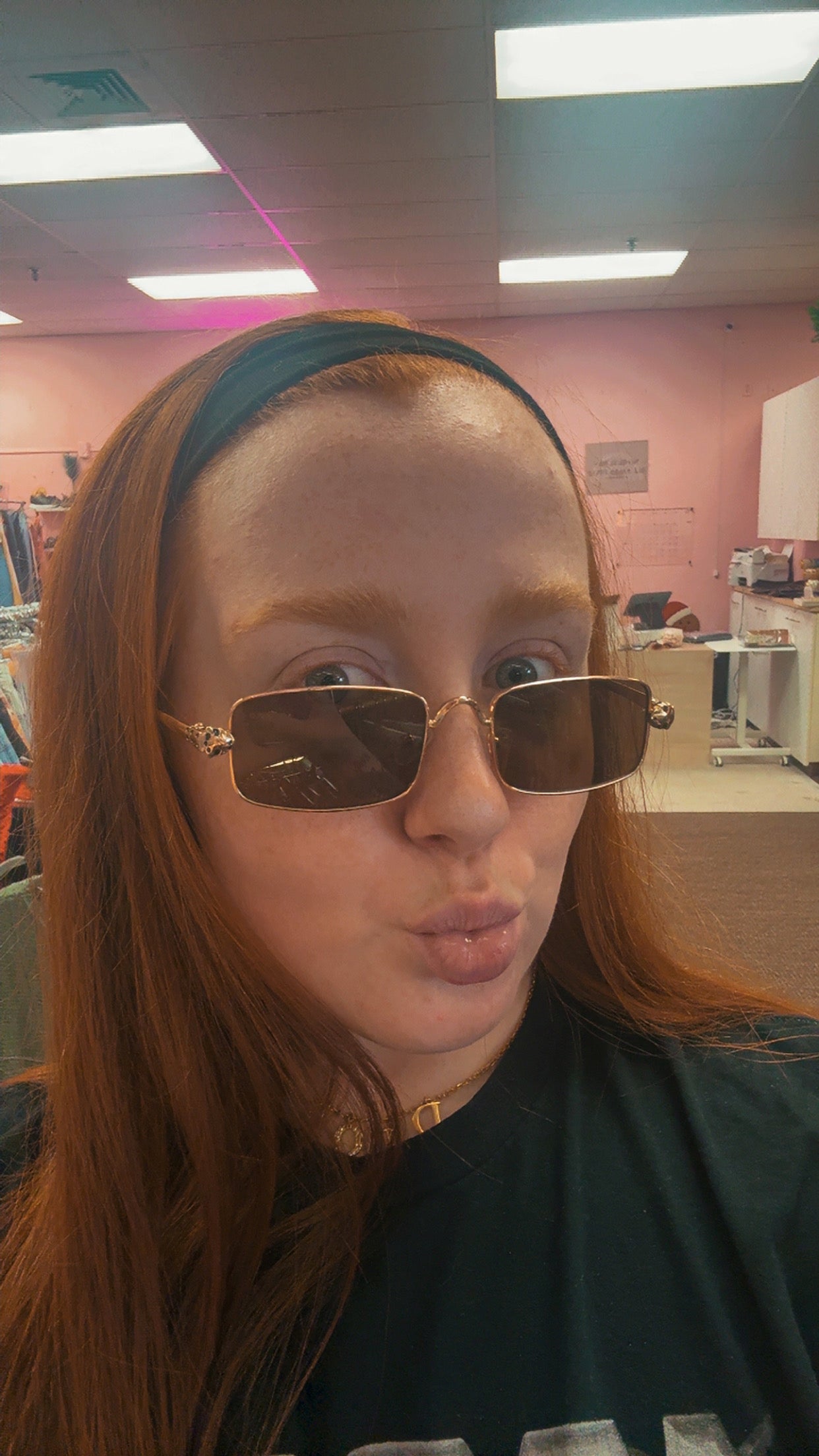 $8 SUNNIES- Bronze & Gold Rectangle