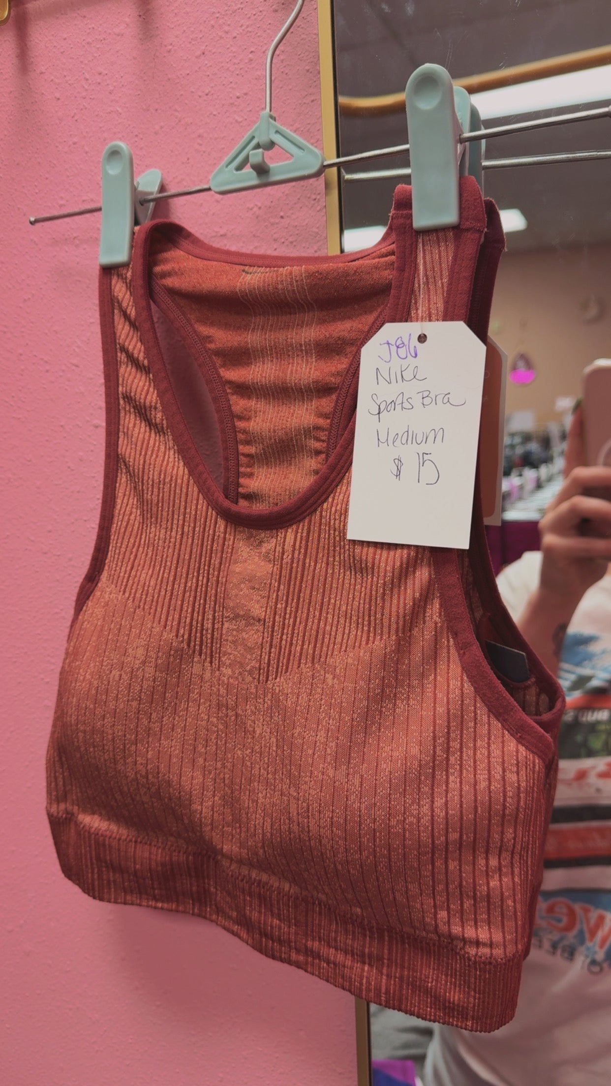 Nike Sports Bra Size Medium
