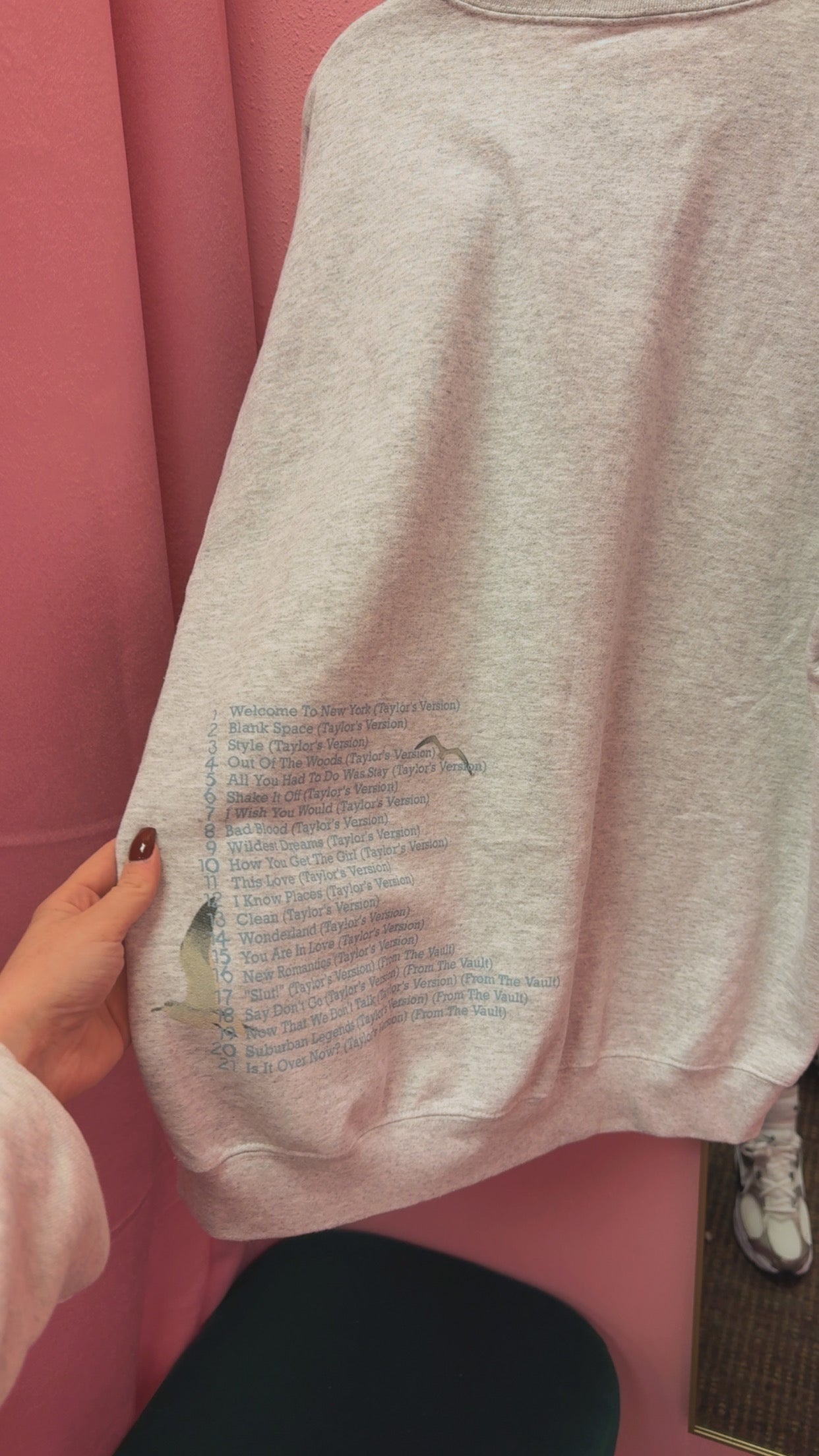 Taylor Swift 1989 LIMITED EDITION Crewneck Size Large
