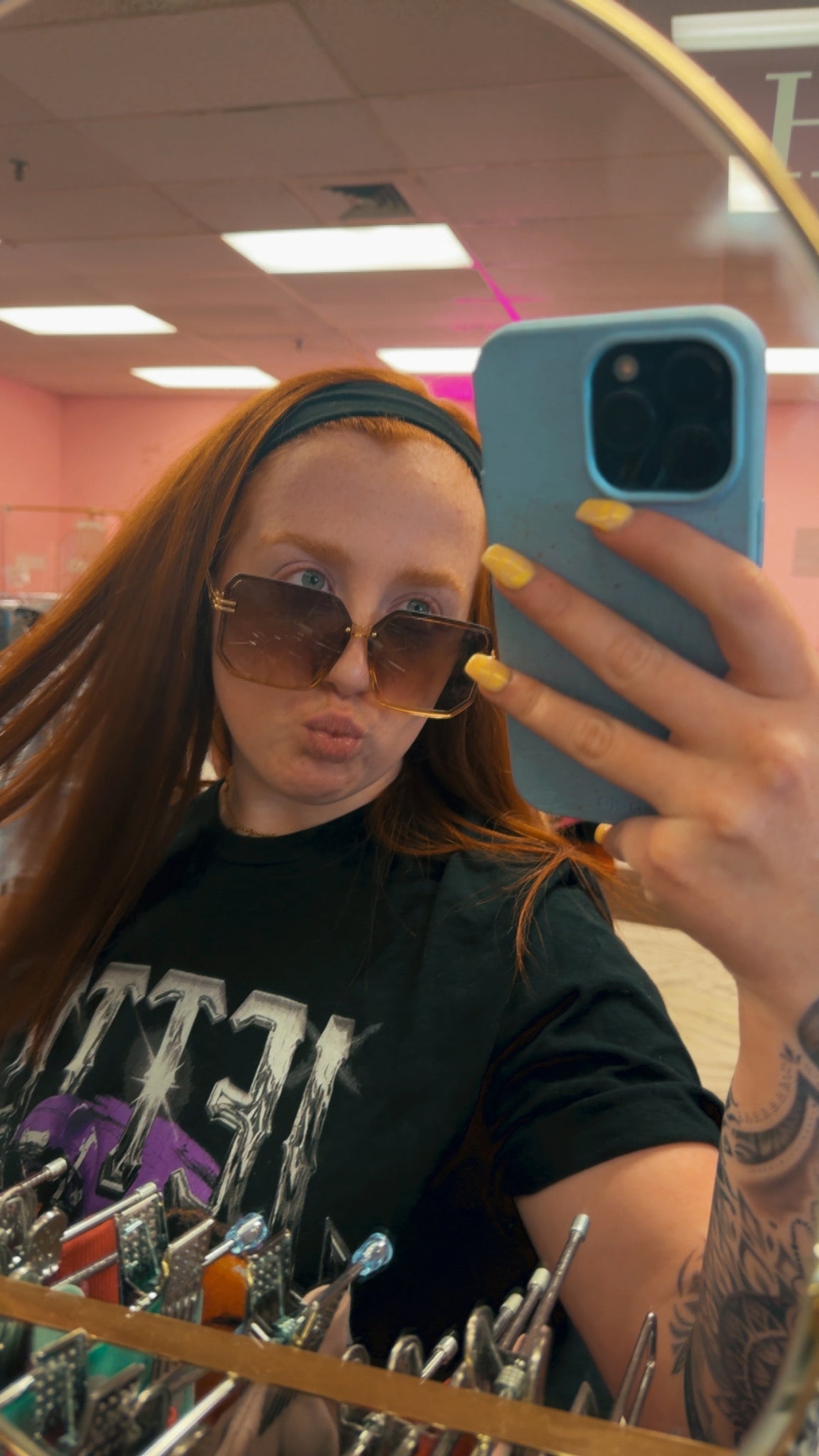 $8 SUNNIES- BRONZE OVERSIZED SQUARES