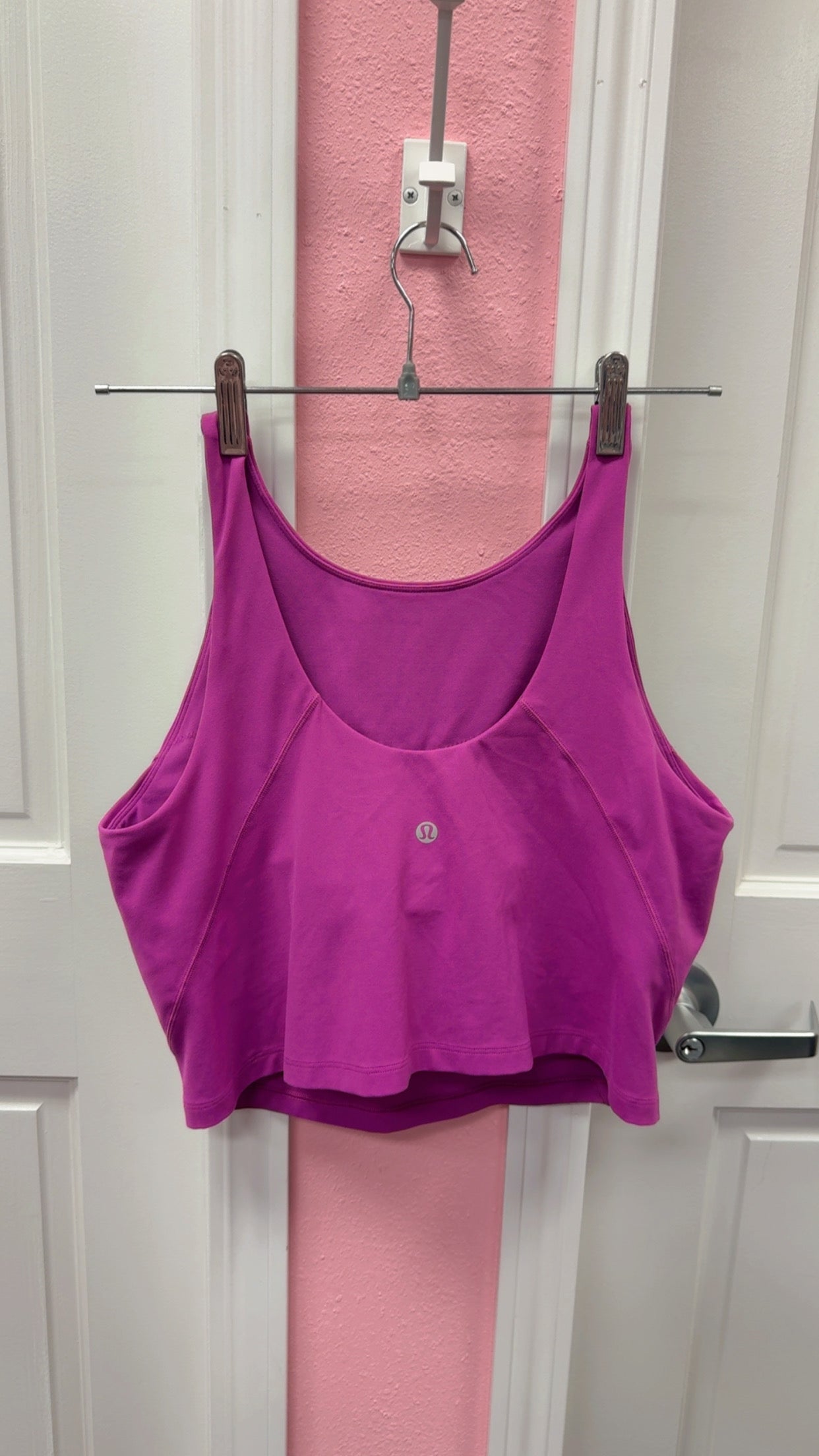 Lulu🍋 Align High-Neck Tank Top Size 12- Vivid Plum