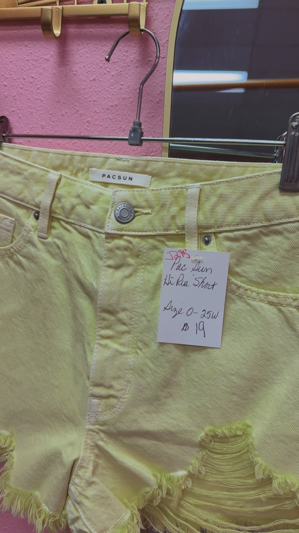 PacSun Hi-Rise Shorts Size 0/25