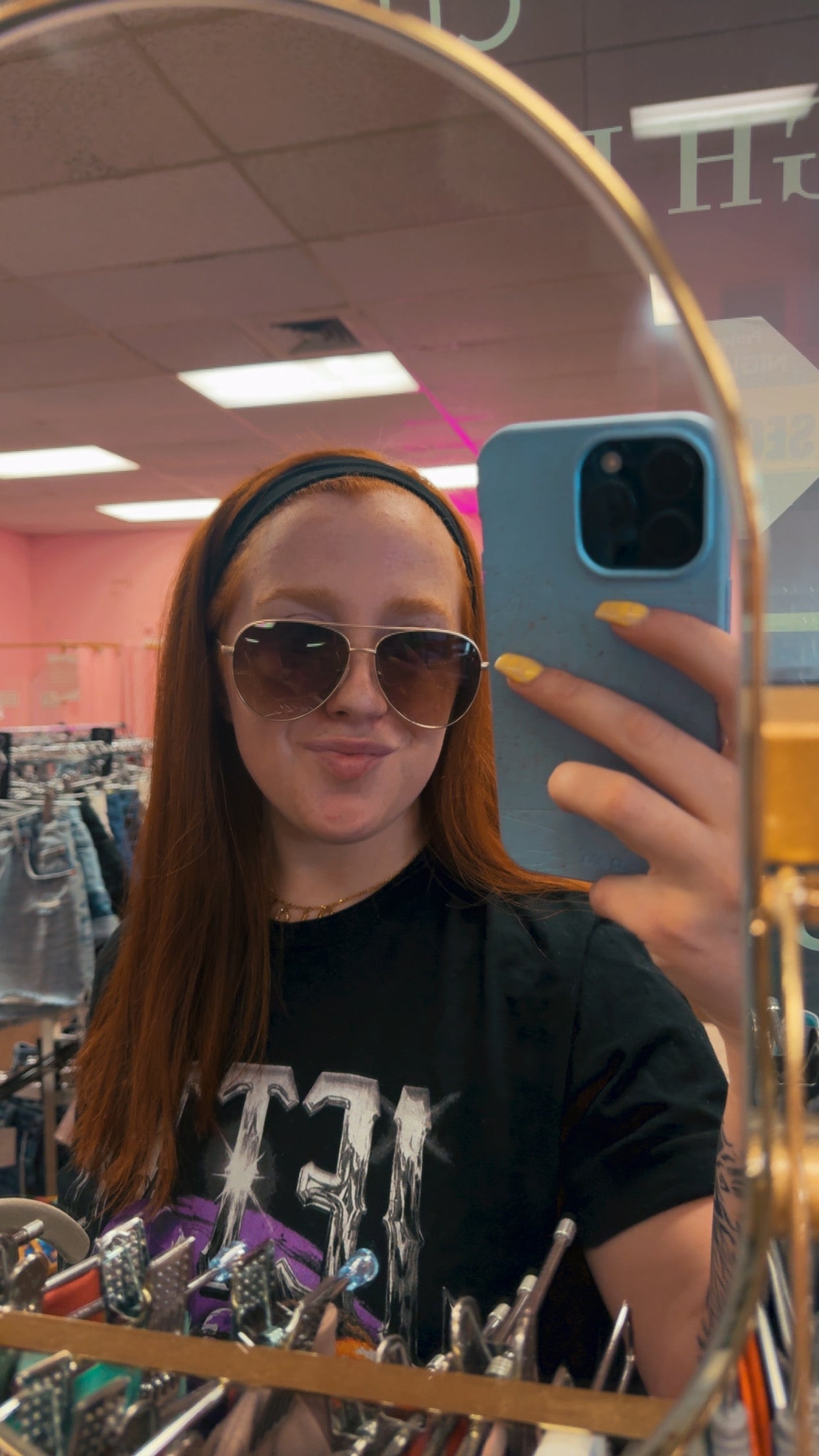 $8 SUNNIES/ Brown & Gold Aviator