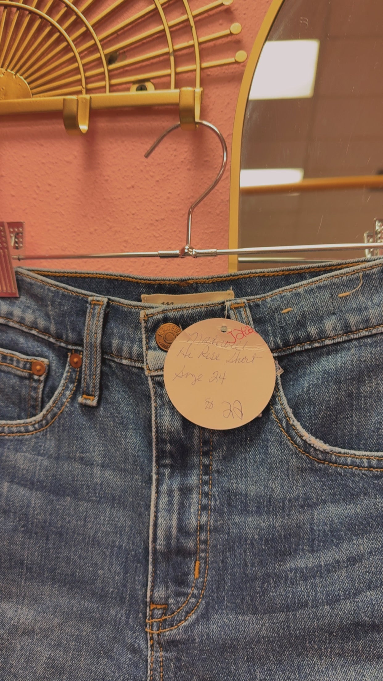 Madewell Hi-Rise Shorts Size 24