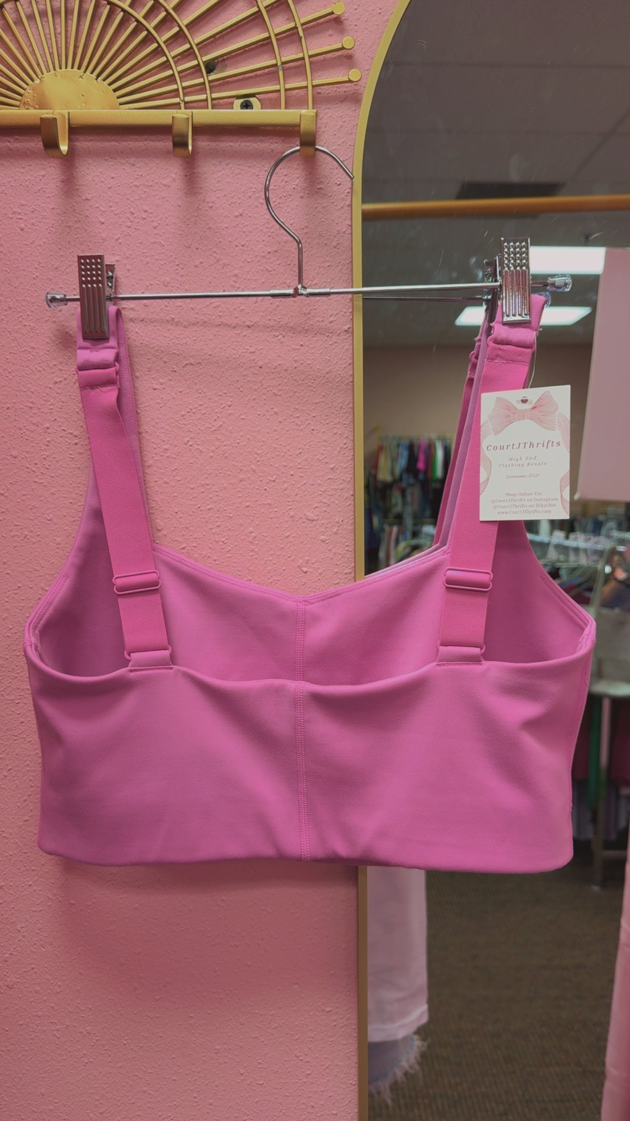 Girlfriend Collective Sports Bra Size Large