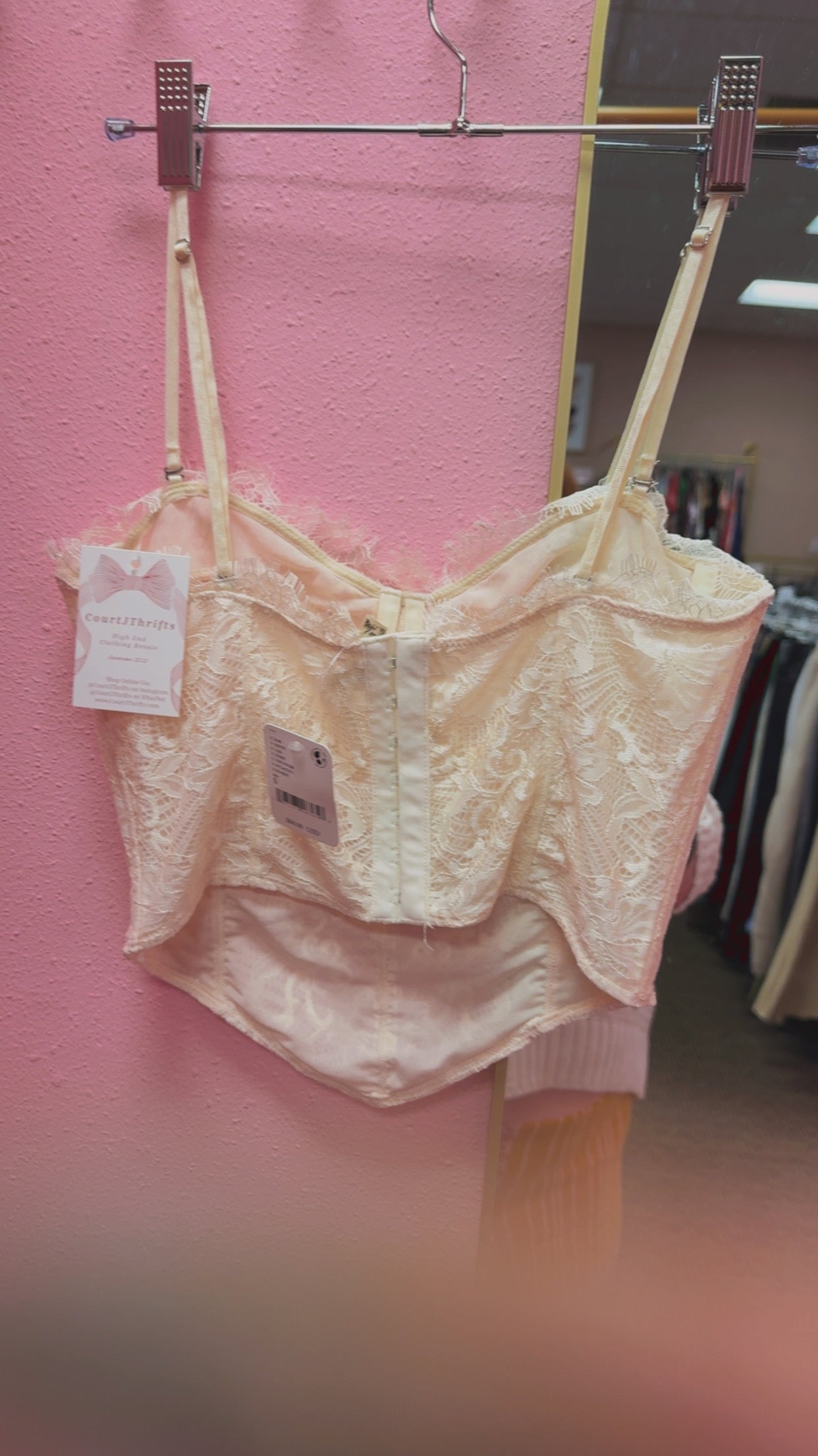 Free People NWT Corset Size Small RETAILS $68