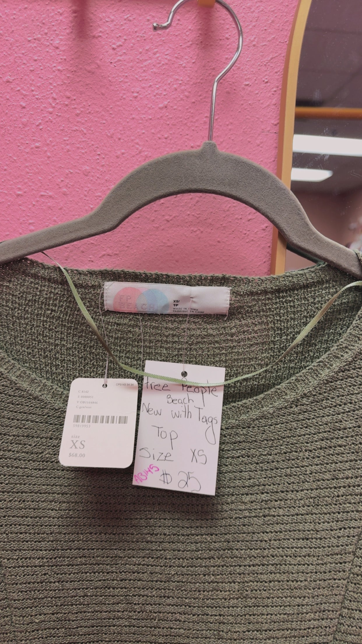Free People Beach NWT Knit Size XS