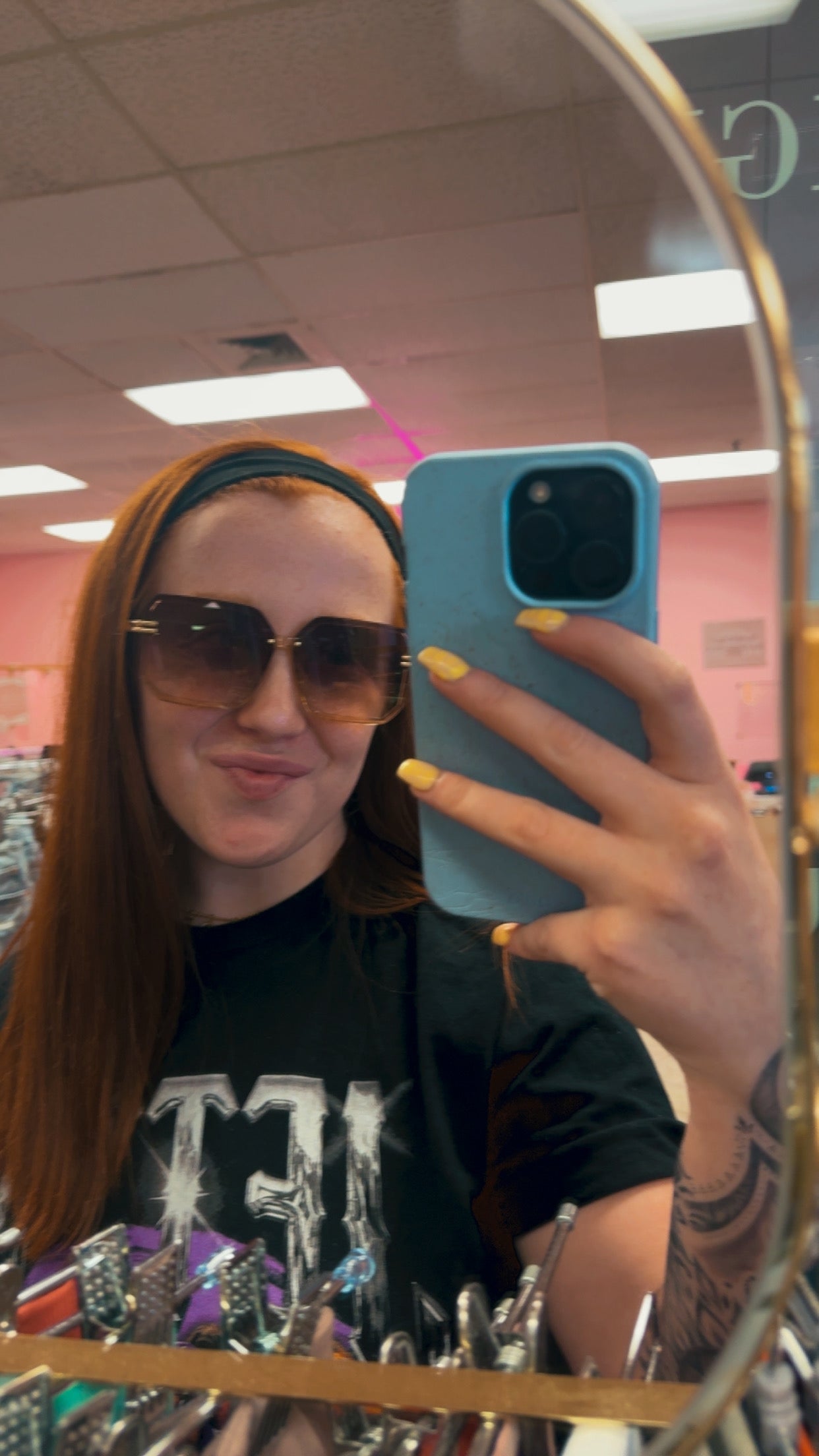 $8 SUNNIES- BRONZE OVERSIZED SQUARES