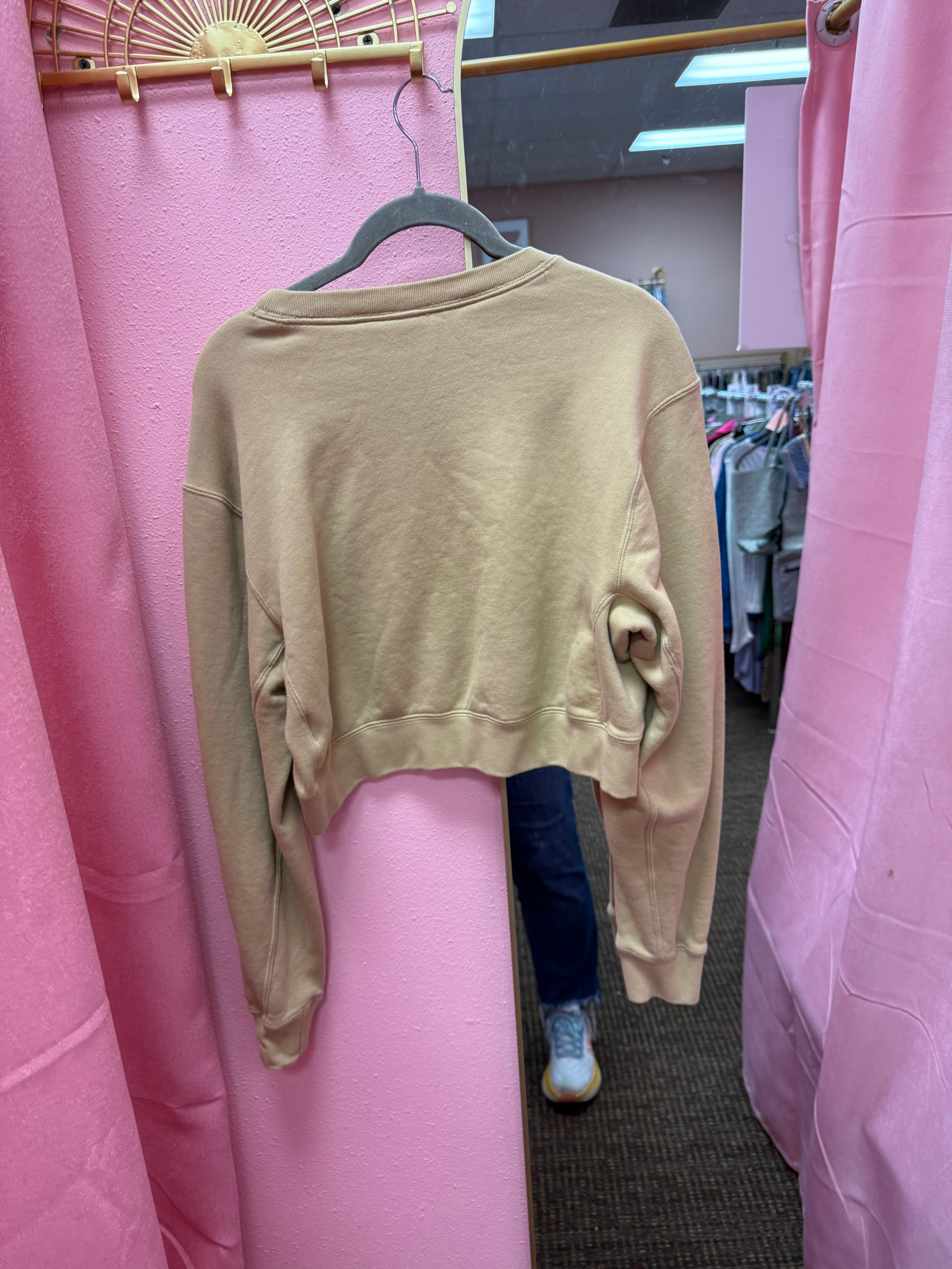 Adidas Cropped Crewneck Large