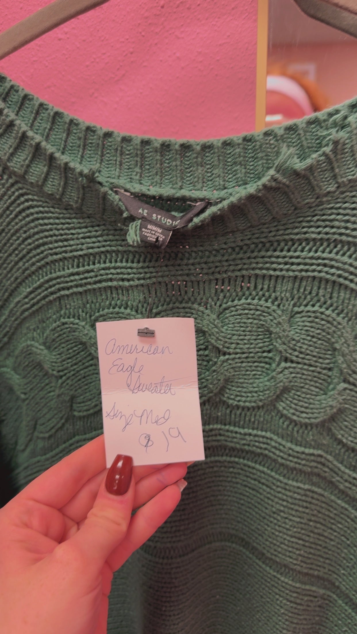 American Eagle Slouchy Sweater Size Medium