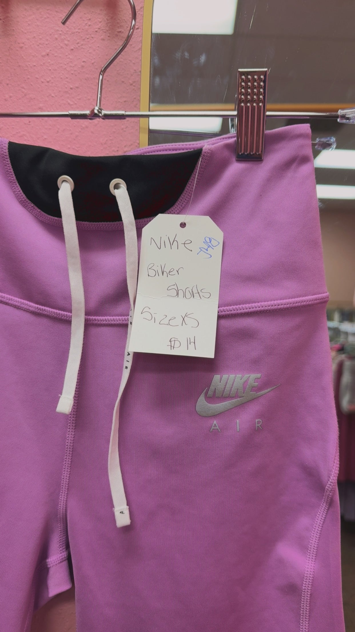 Nike Air Biker Shorts Size XS