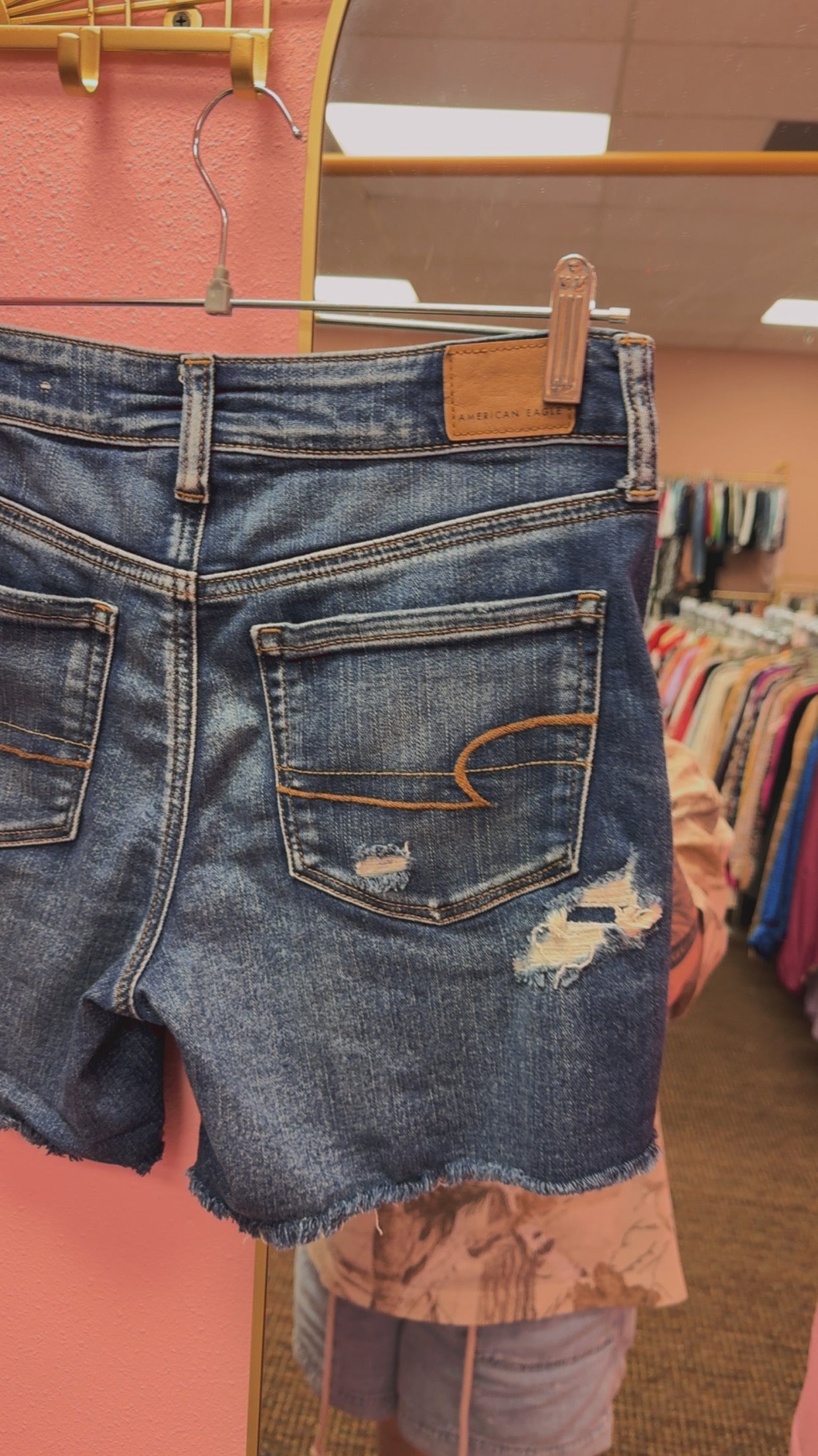 American Eagle MIDI Shorts Size 2