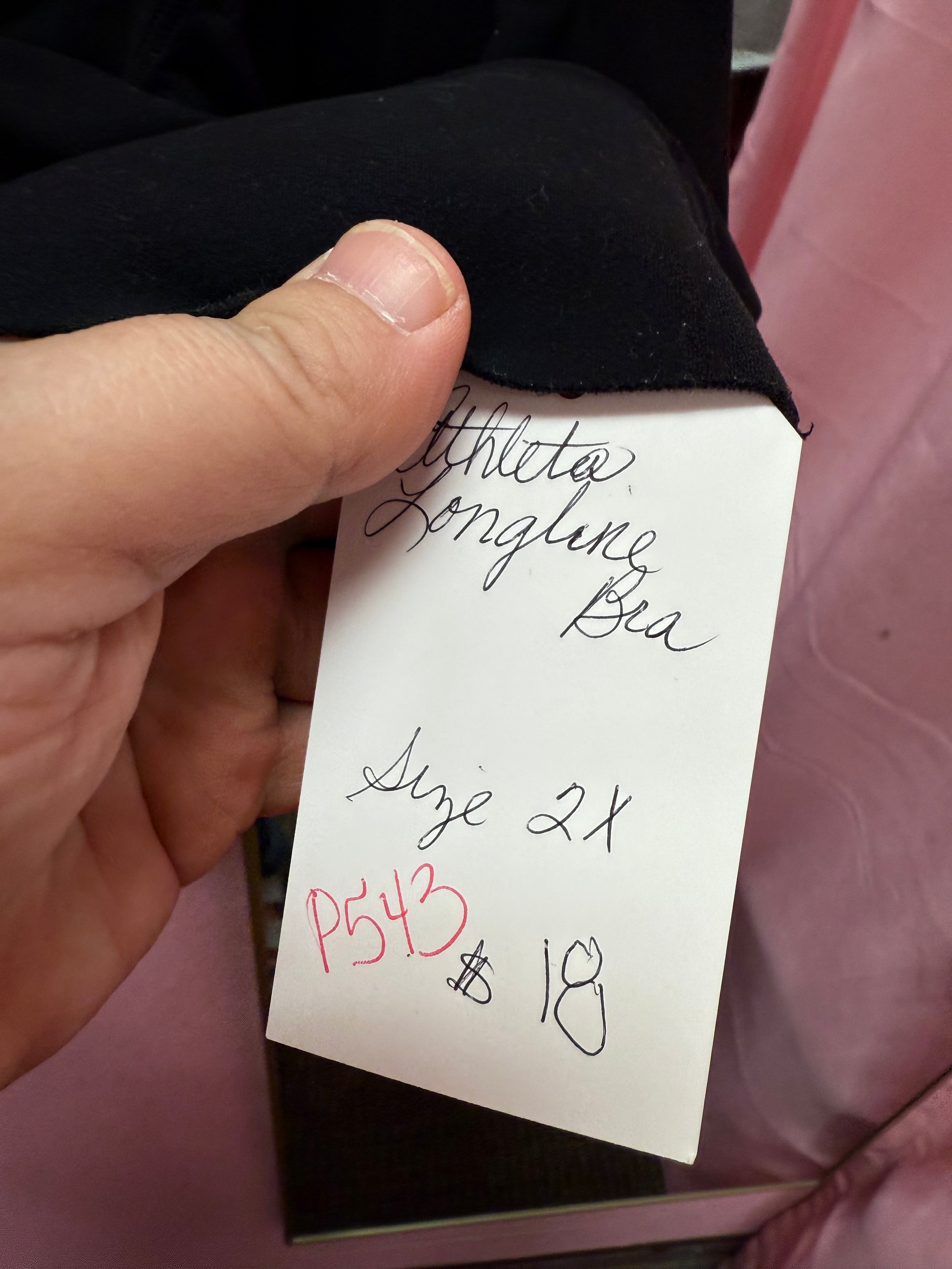 Athleta Longline Bra 2X