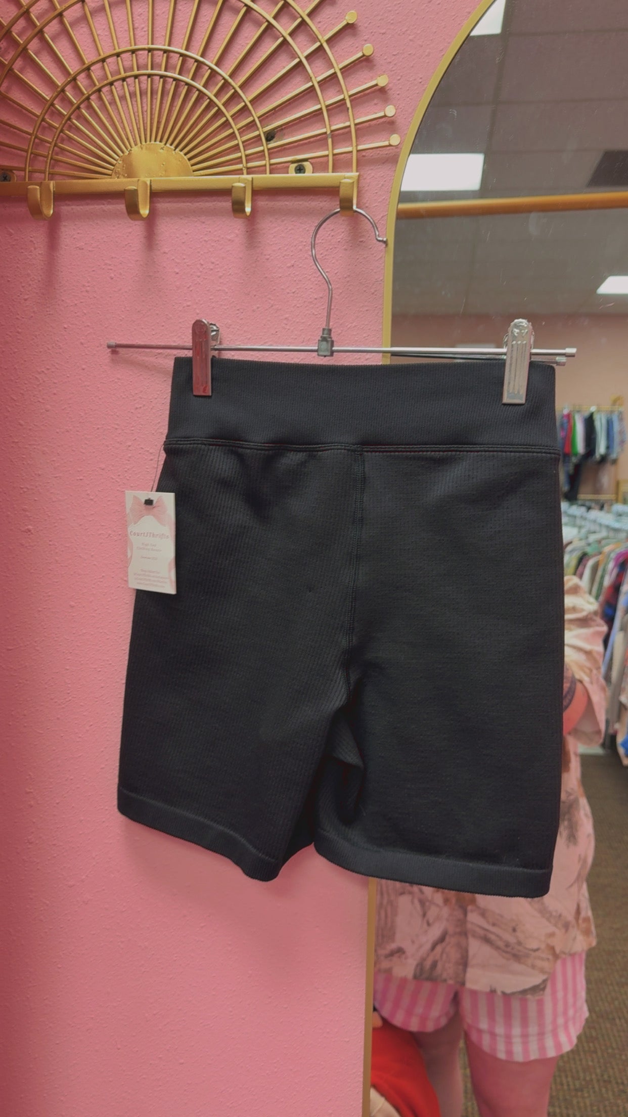 Aerie OFFLINE Crossover Waist Biker Shorts Size XS