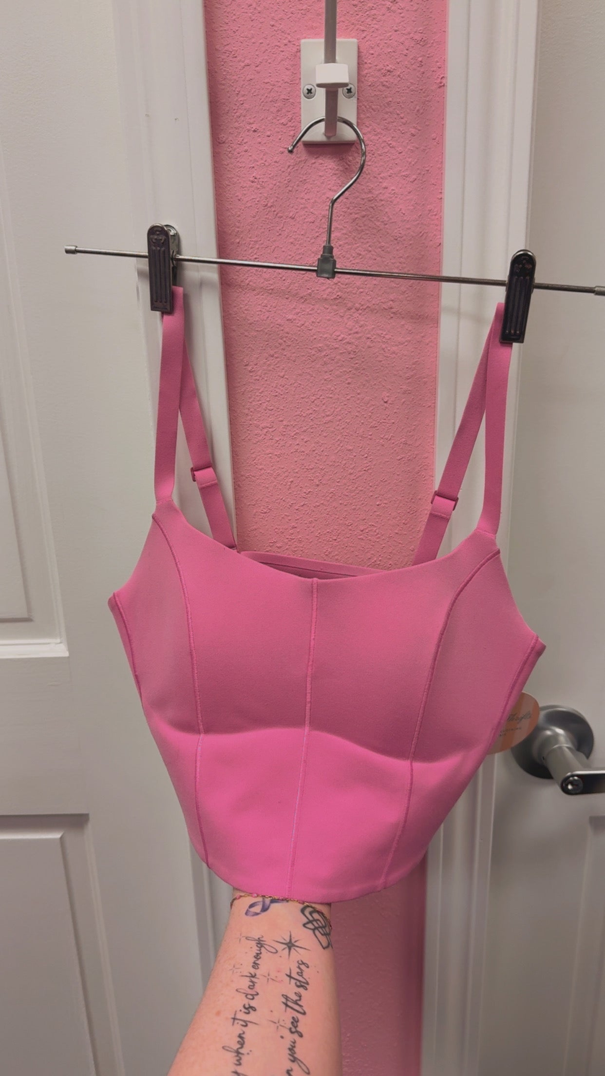 Aerie OFFLINE Corset Style Sports Bra Size Small