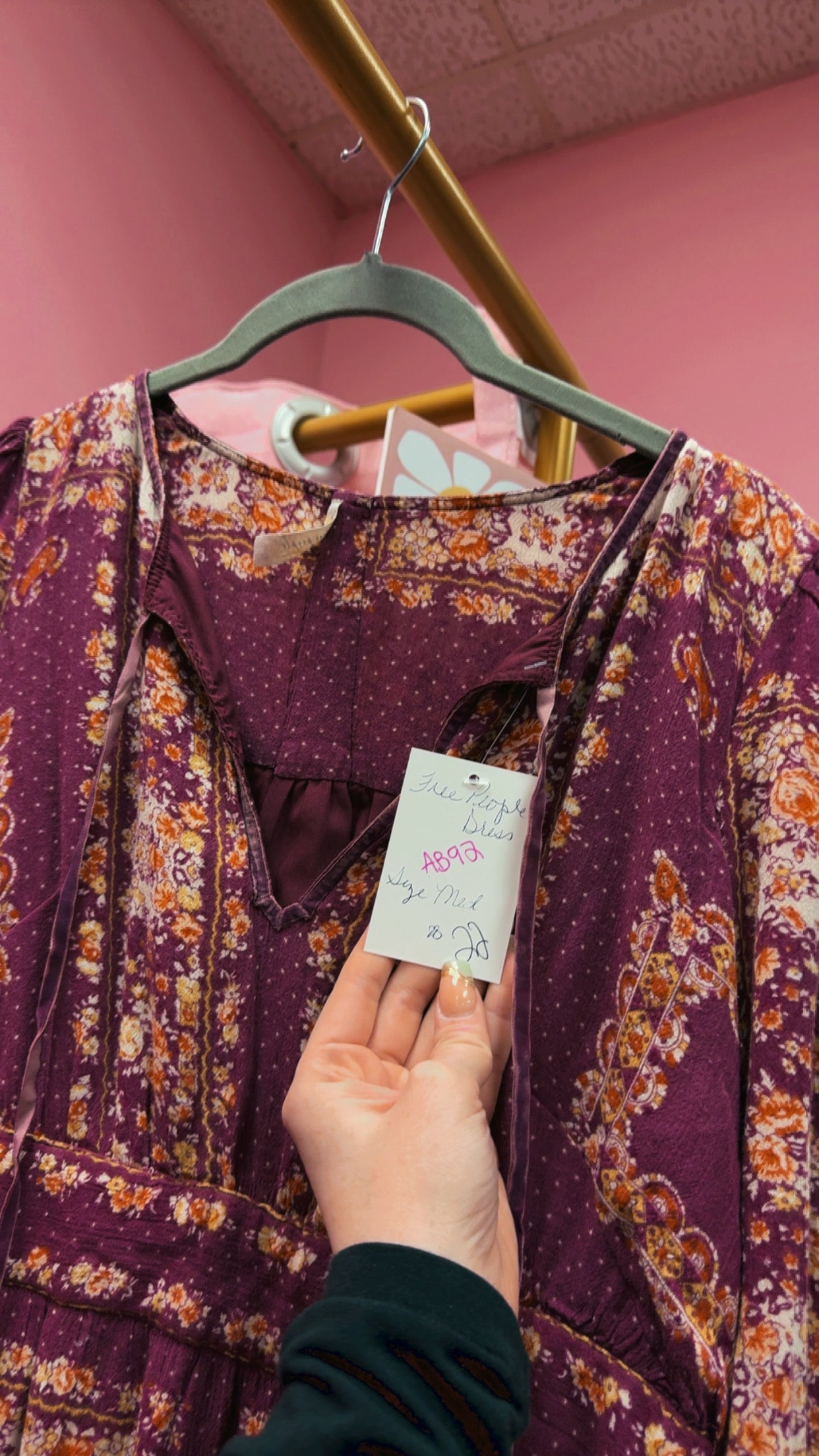 Free People Boho Dress Size Medium