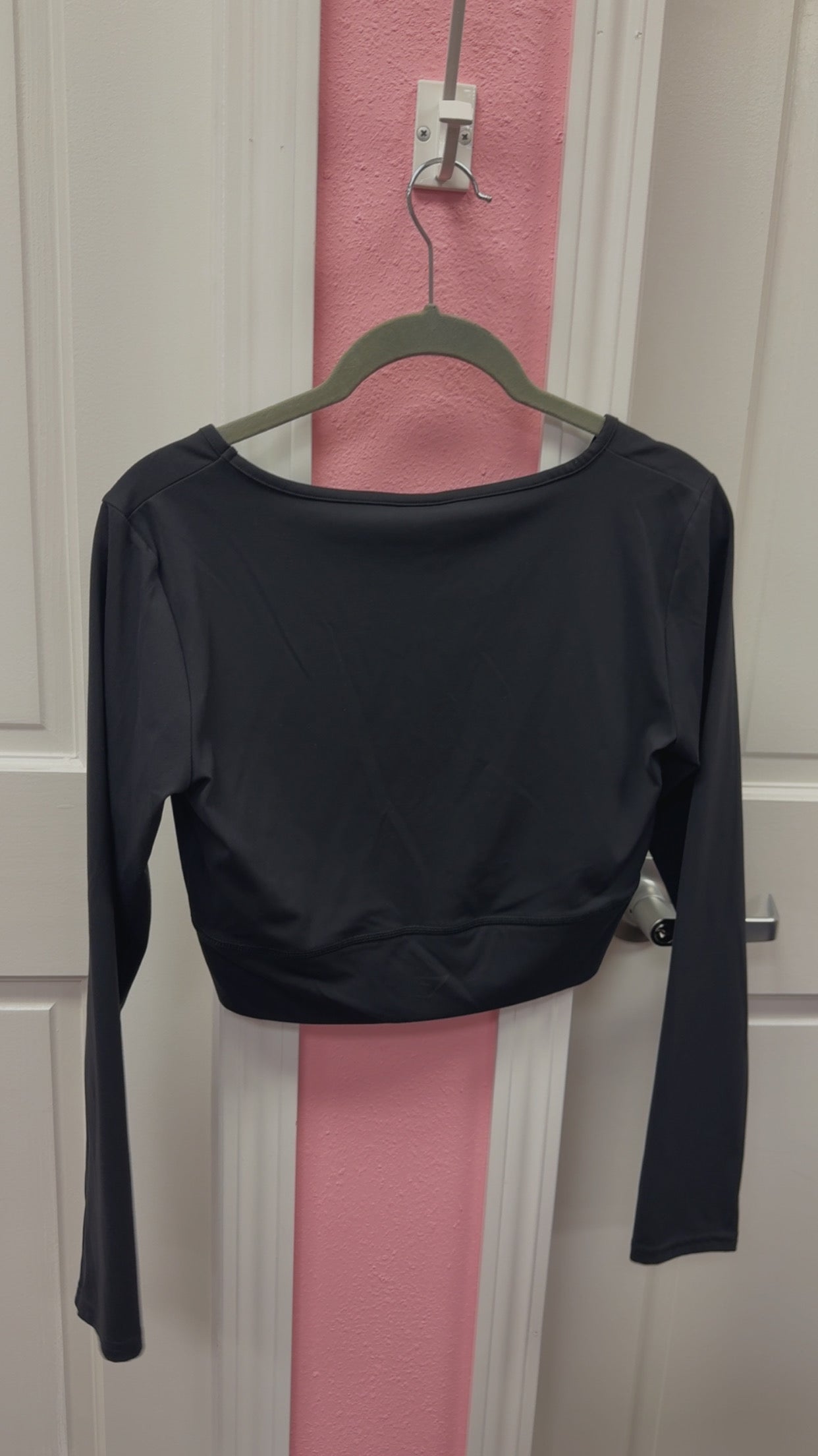 Gymshark Black Long Sleeve Size Small