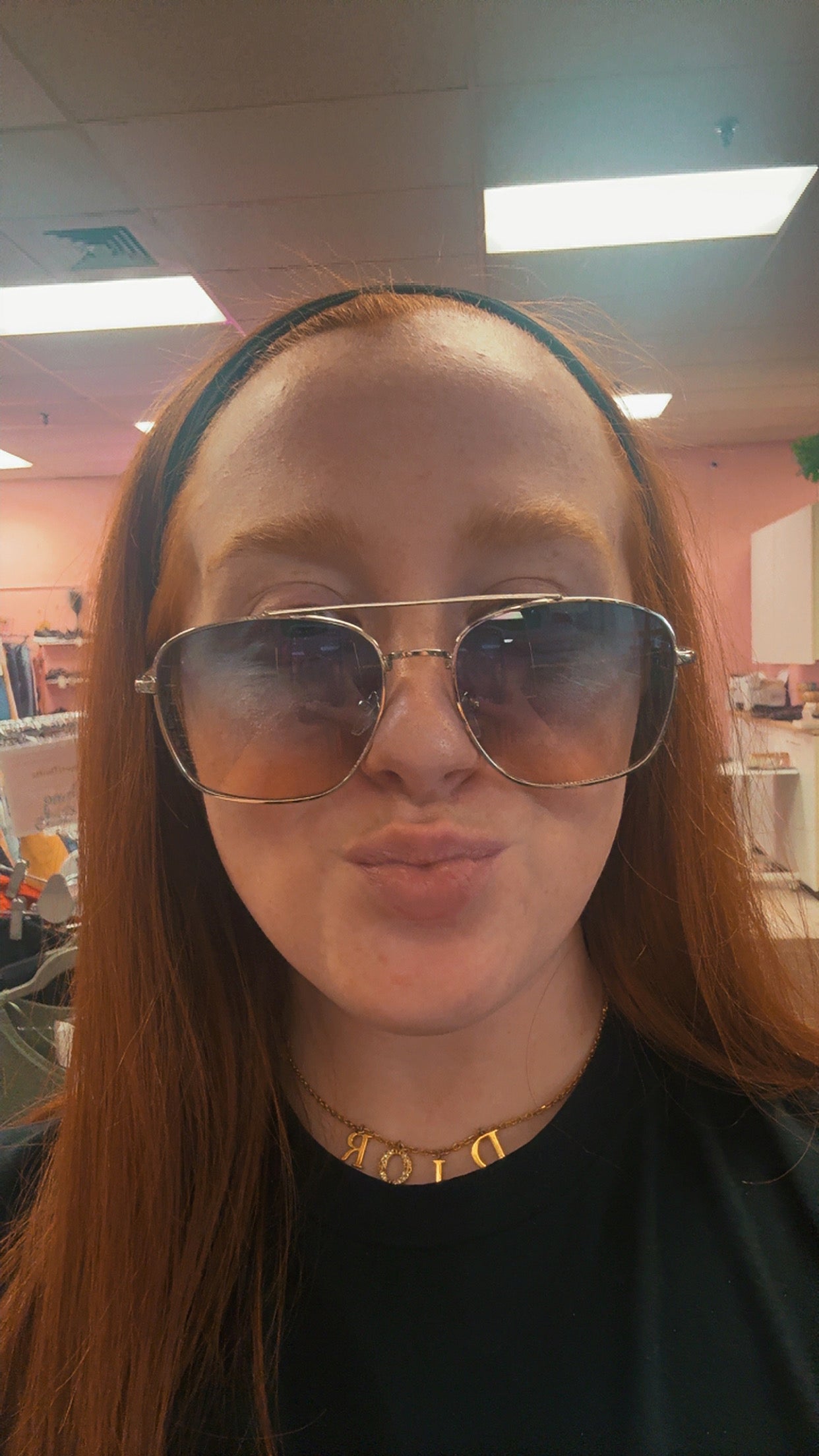 $8 SUNNIES - Purple ombré Aviator