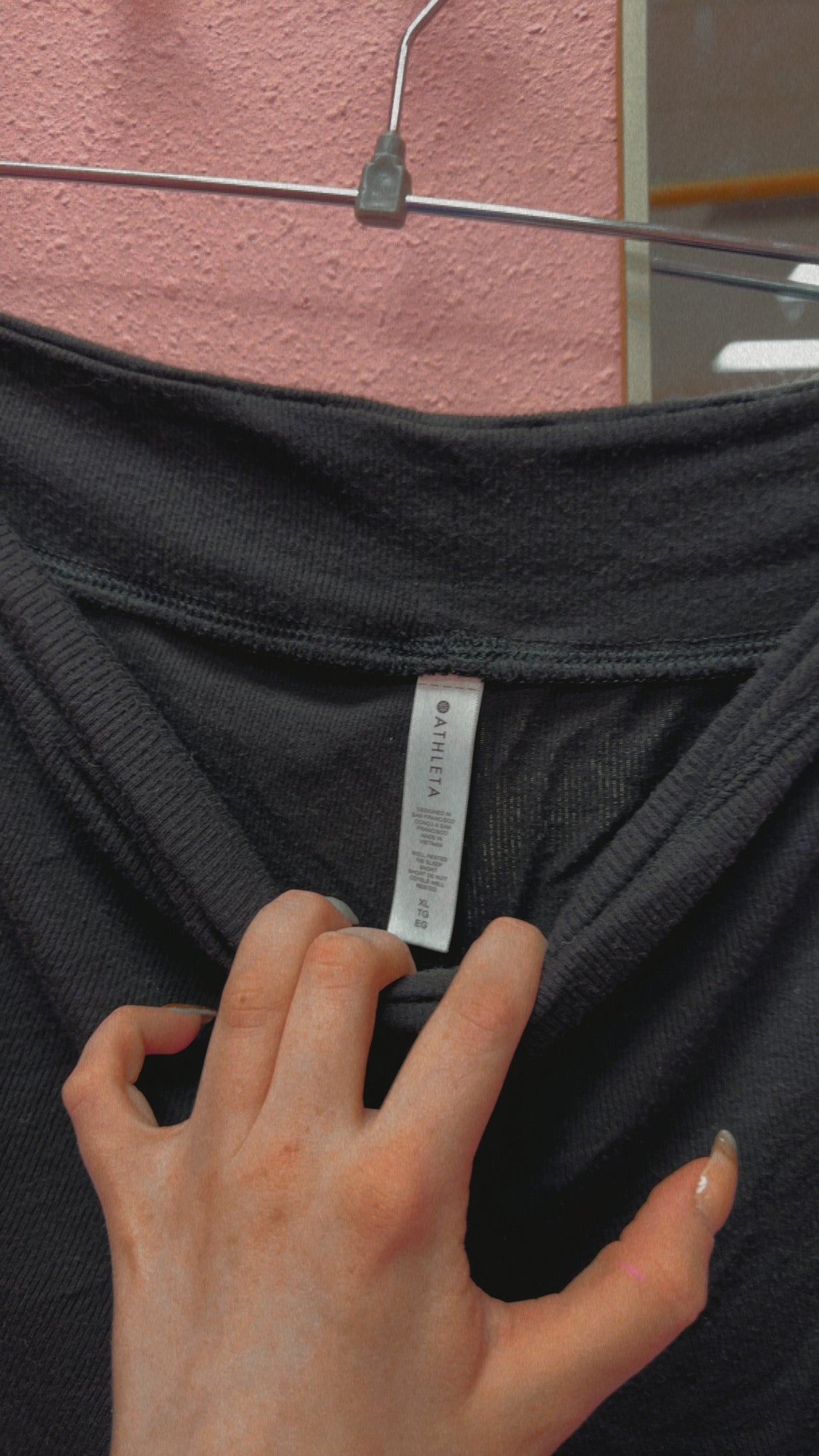 Athleta Ribbed Sleep Short Size XL